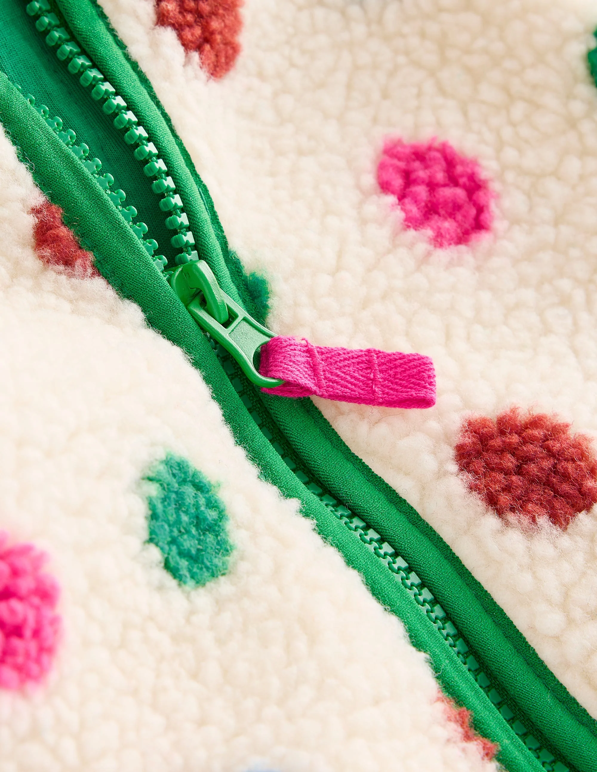 Cosy Borg Jacket-Multi Spot - Image 3
