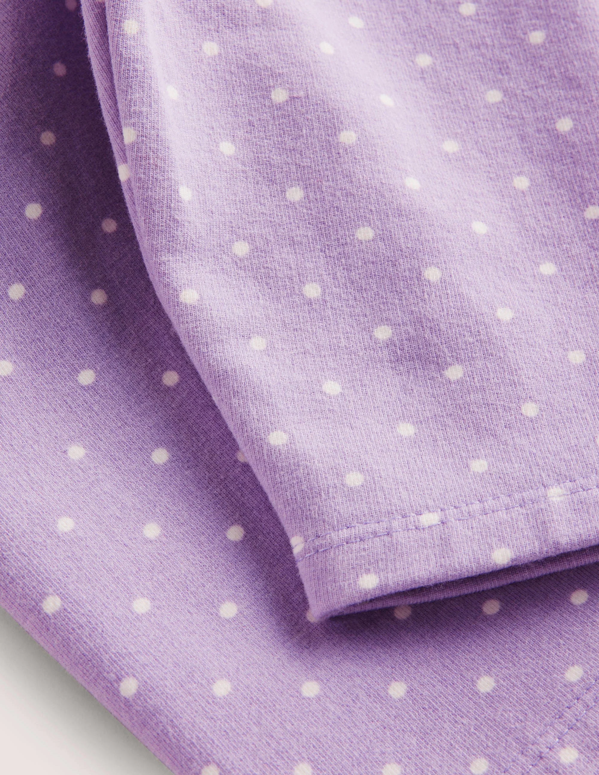 Cosy Leggings-Lilac Pin Spot - Image 3