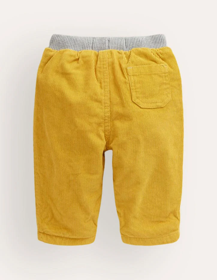 Cosy Lined Pants-Honeycomb Yellow - Image 2