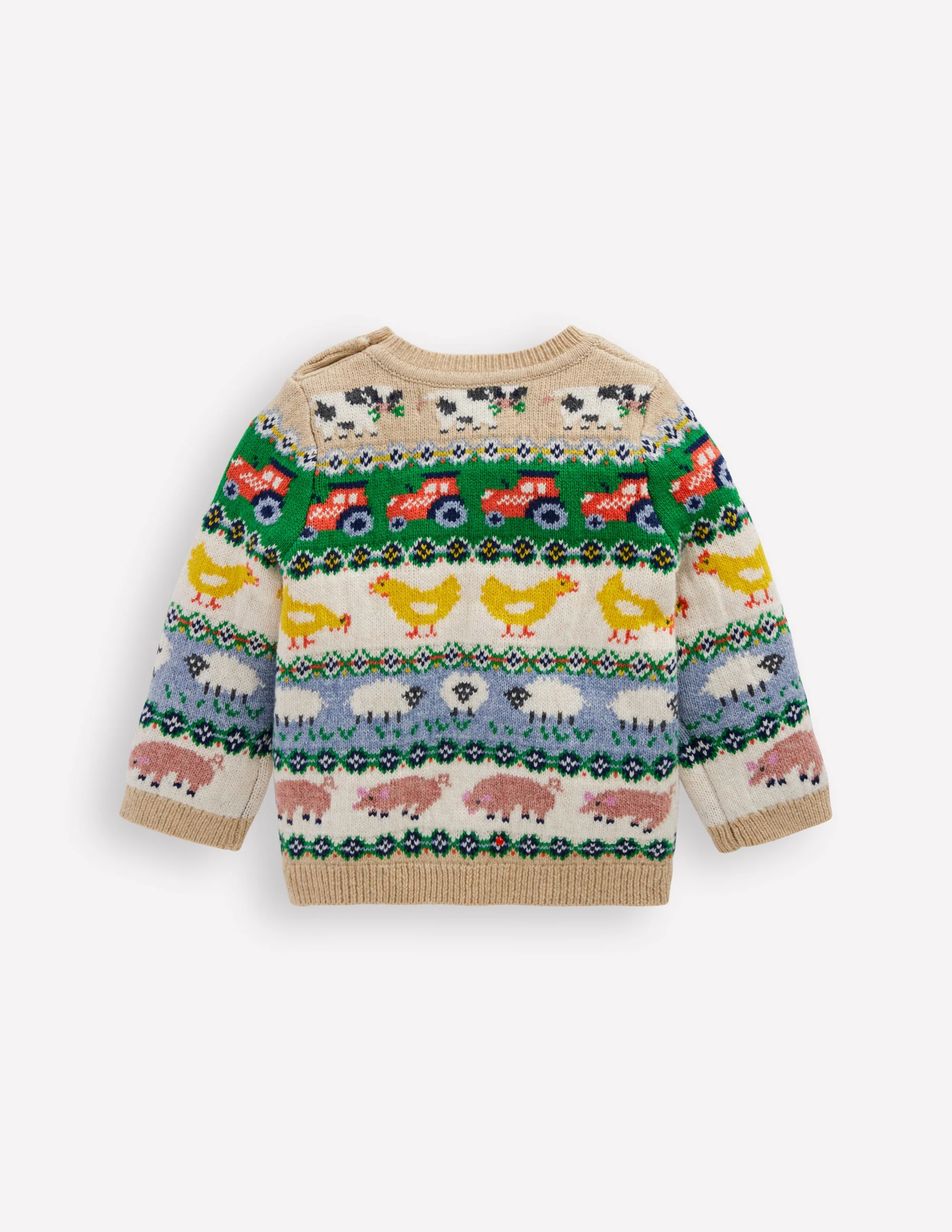 Fair isle Sweater-Multi Easter Fair Isle - Image 3