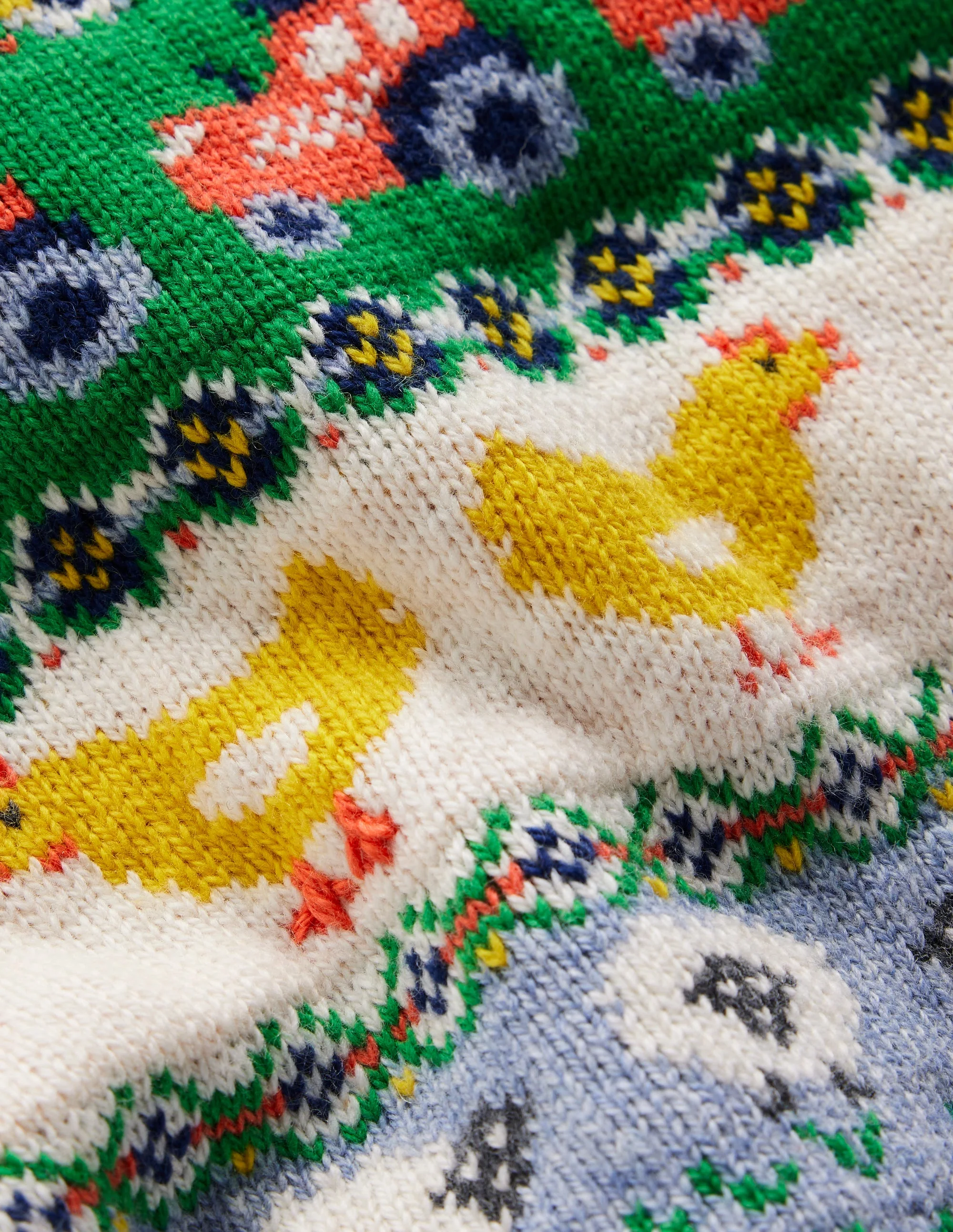 Fair isle Sweater-Multi Easter Fair Isle - Image 4
