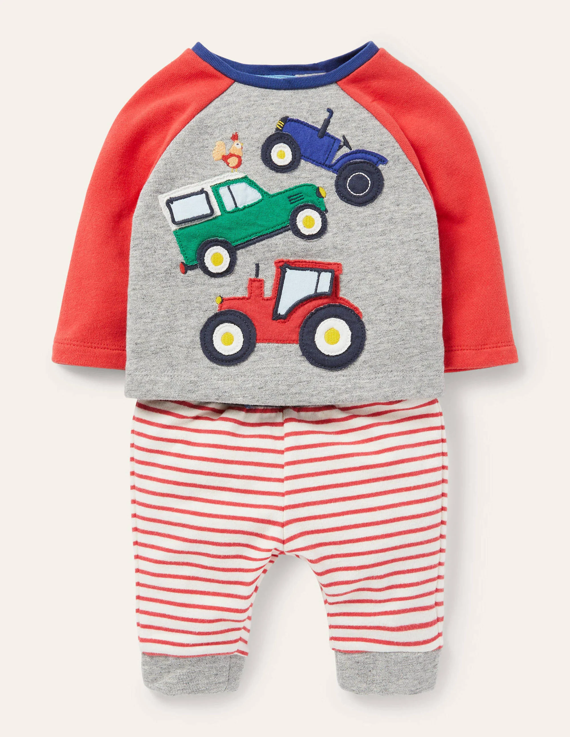 Fun Jersey Play Set-Grey Marl Vehicles