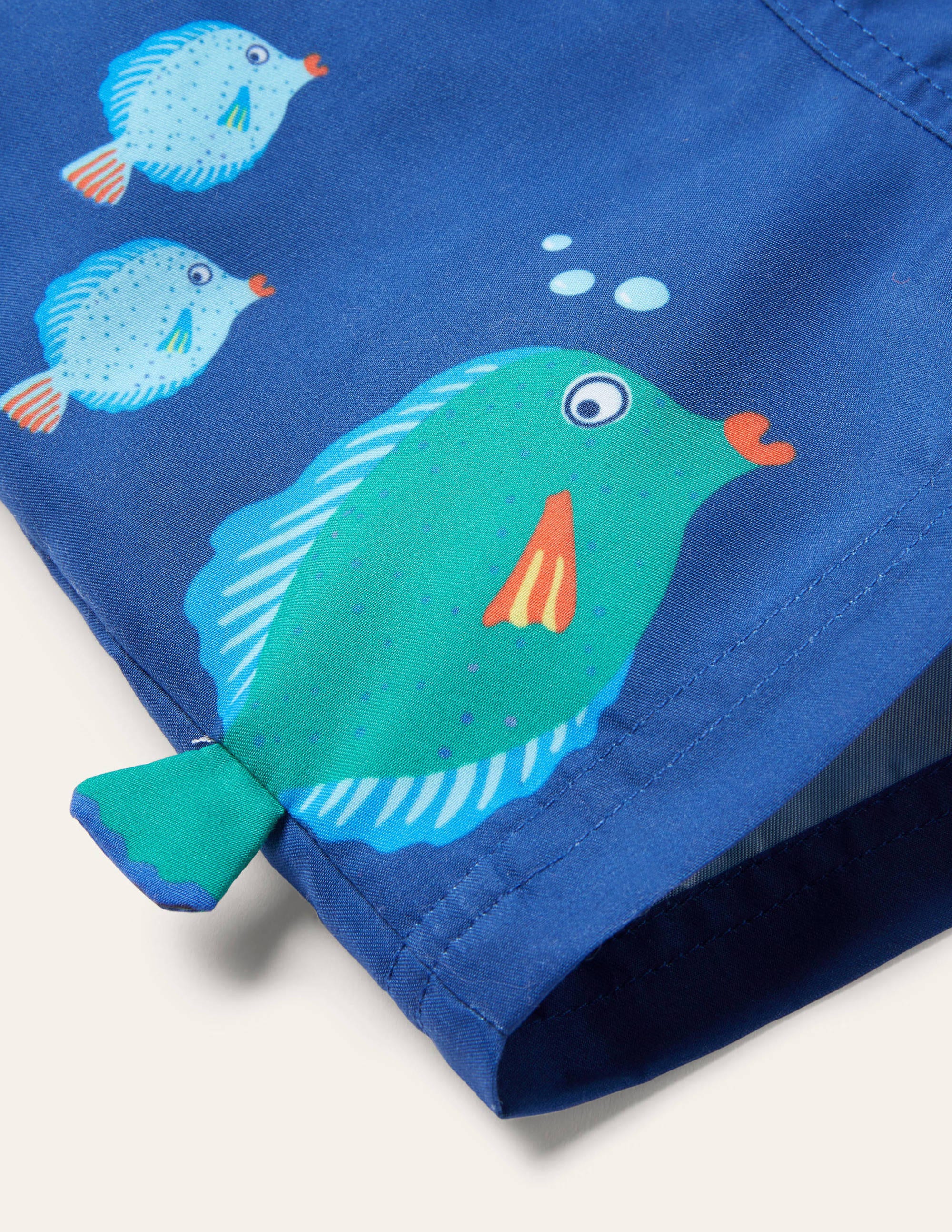 Fun Swim Trunks-Starboard Blue Fish - Image 3