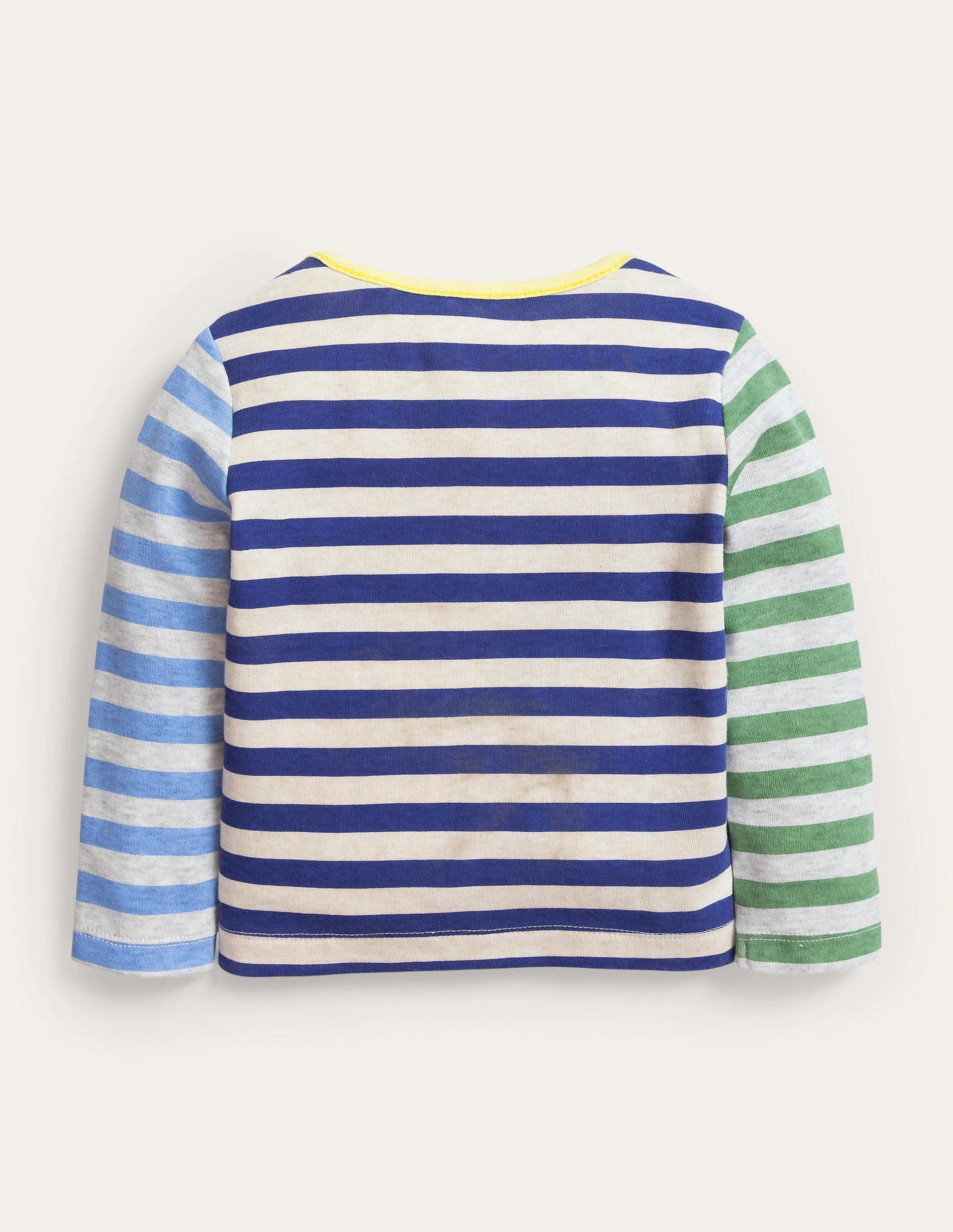 GOTS Stripe T-Shirt-Multi Hotchpotch - Image 2