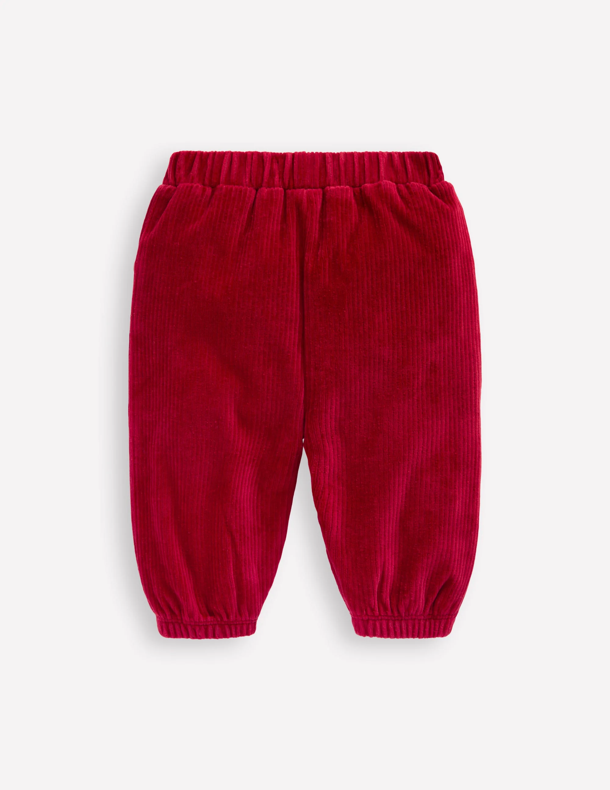 Jersey Cord Pants-Carmine Red - Image 2