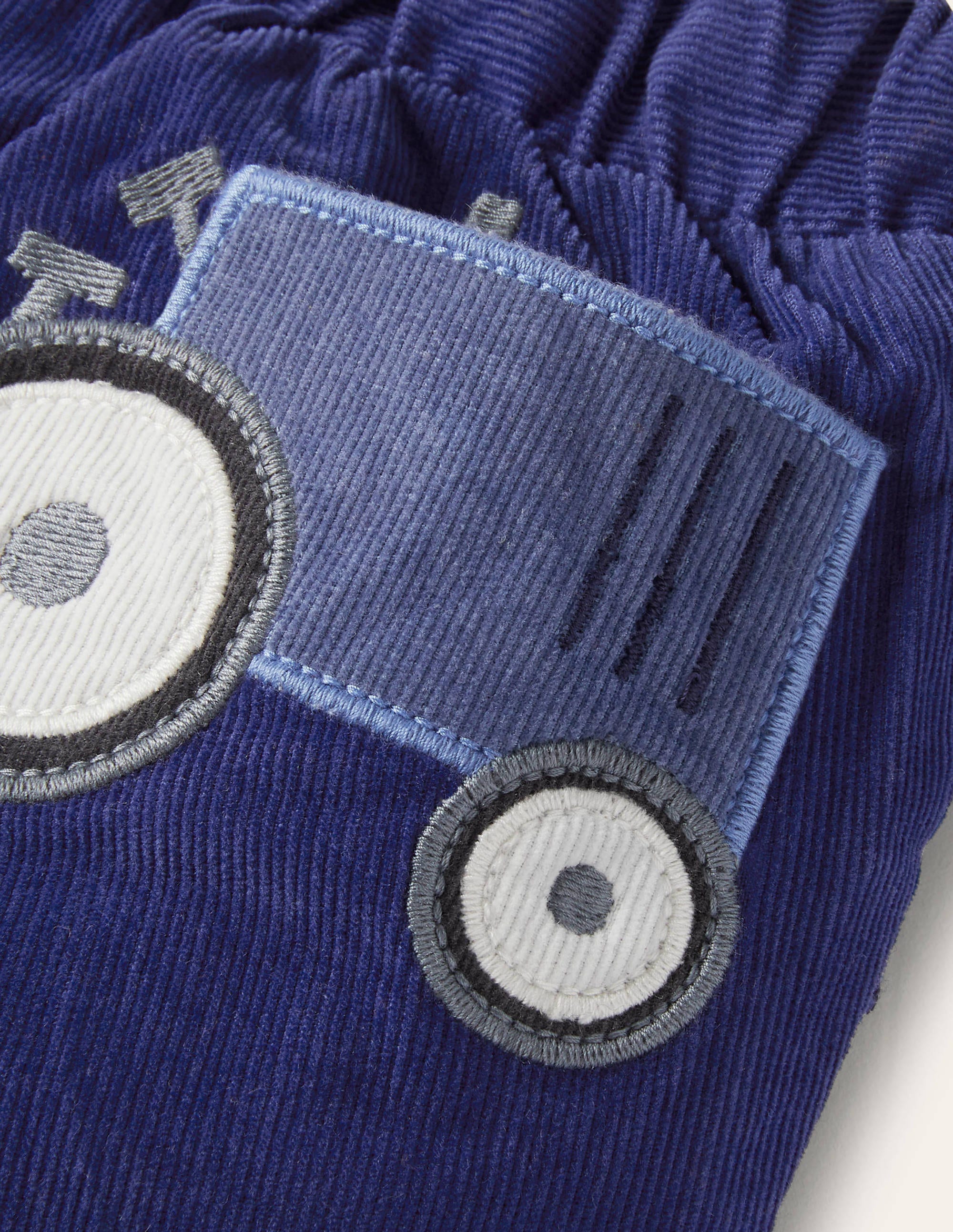 Jersey-lined Cord Pants-Starboard Blue - Image 3