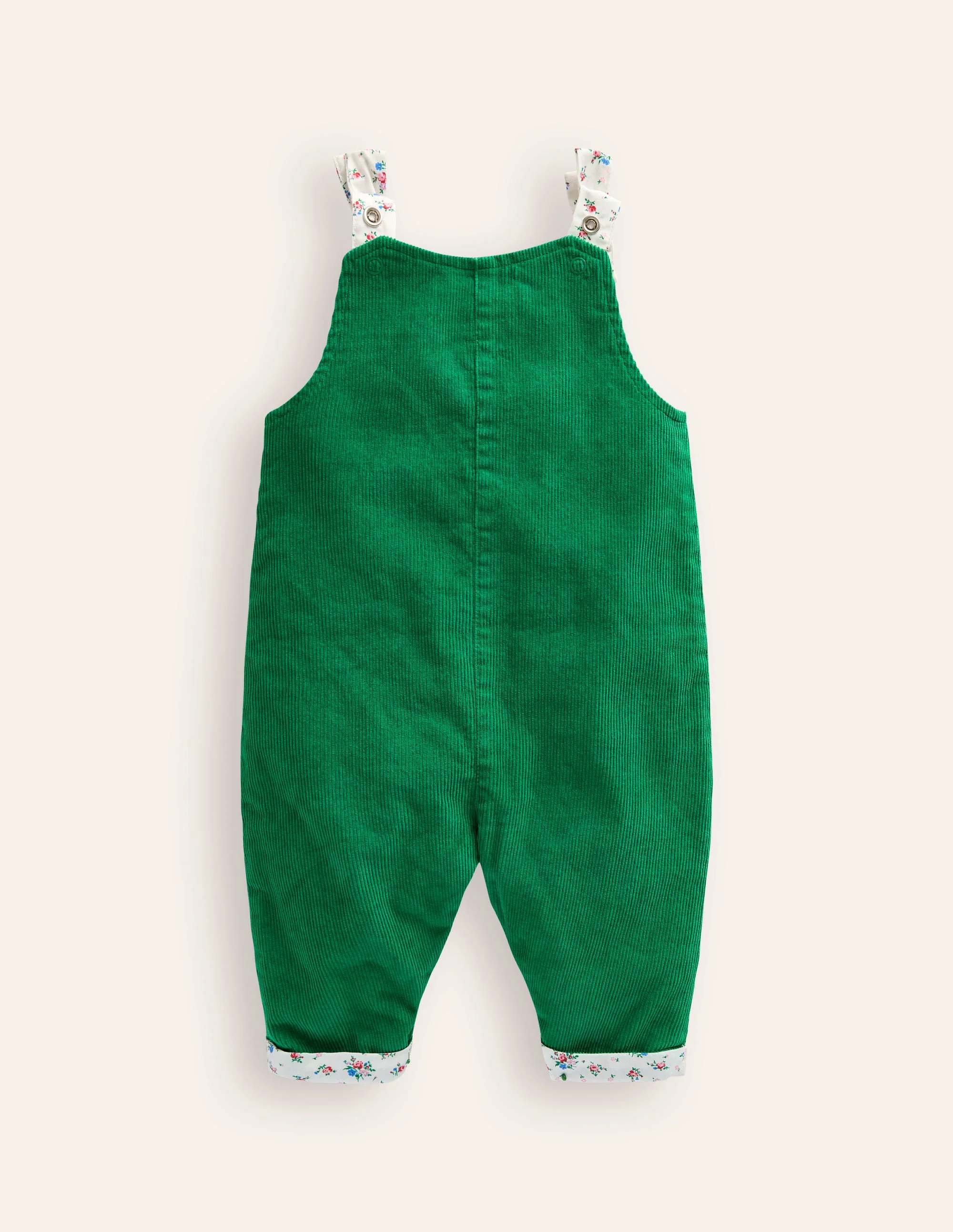 Pocket Detail Dungaree-Highland Green - Image 2