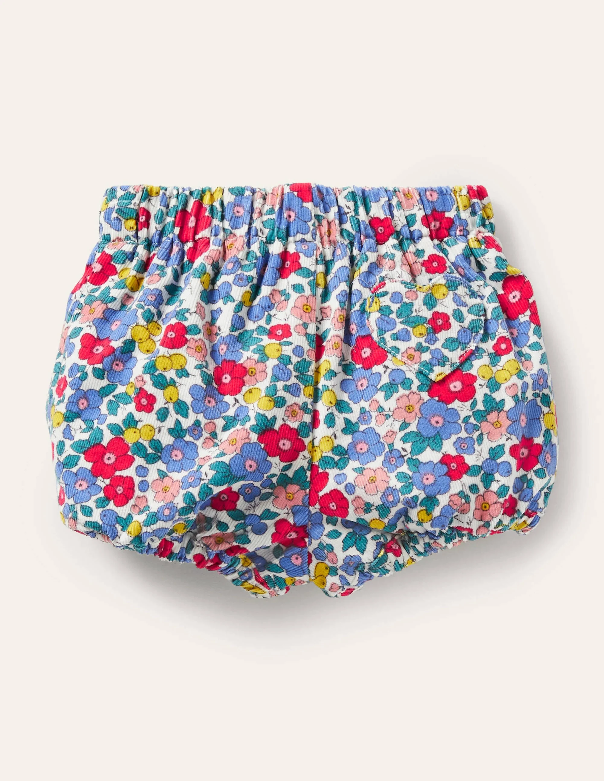 Printed Cord Bloomers-Multi Sky Apple Blossom - Image 2