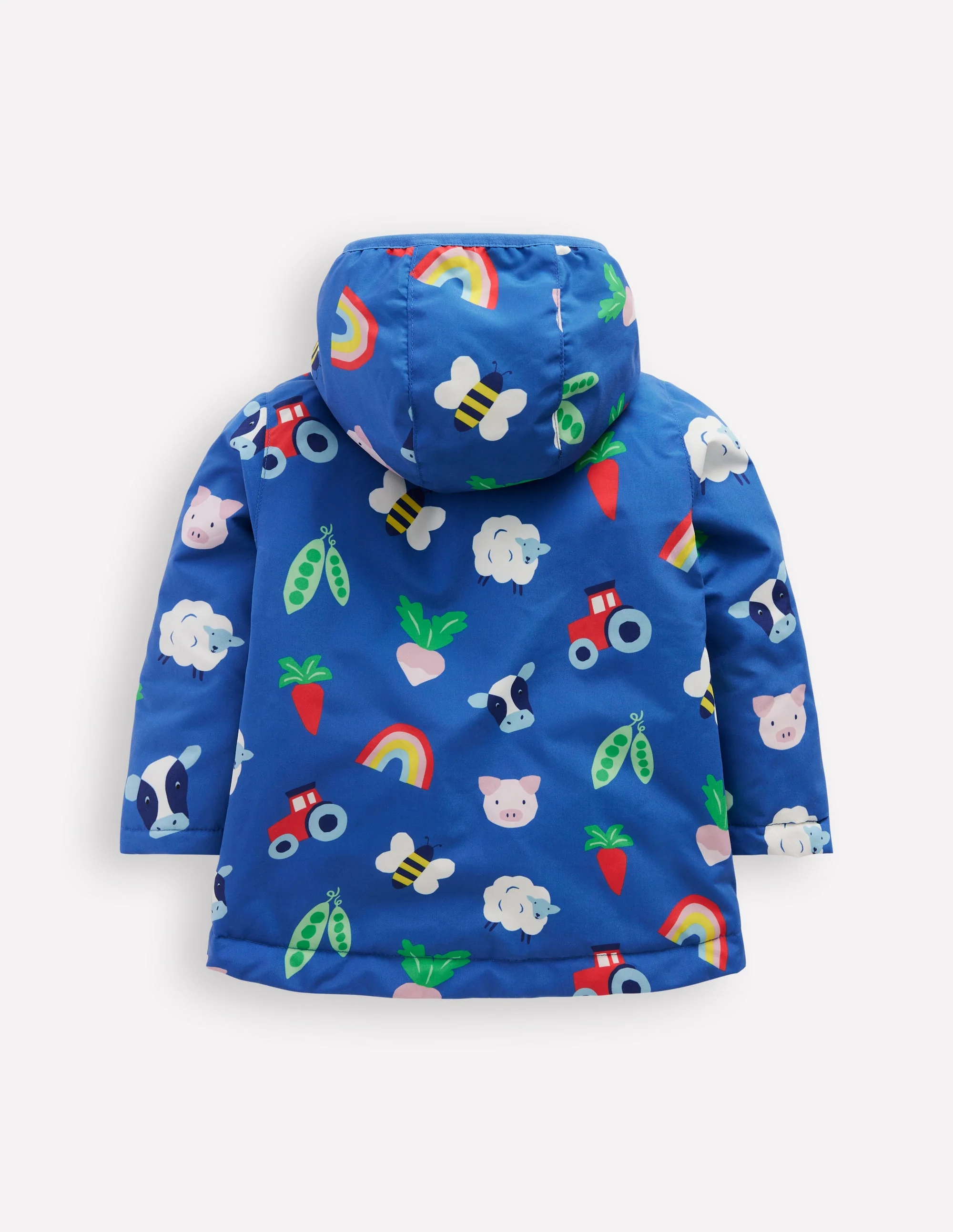 Printed Fisherman-Blue Rainbow Farm - Image 2