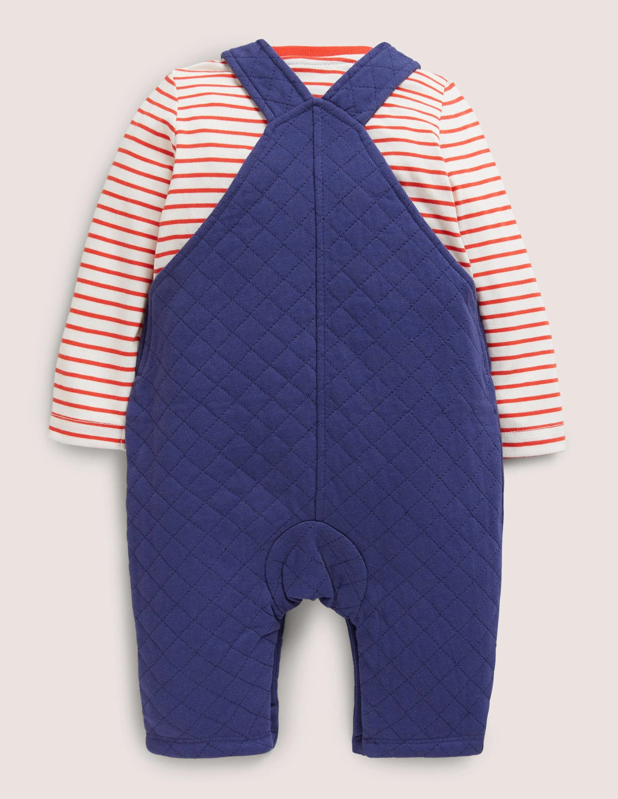 Quilted Overall Set-Starboard Blue Tractor - Image 2
