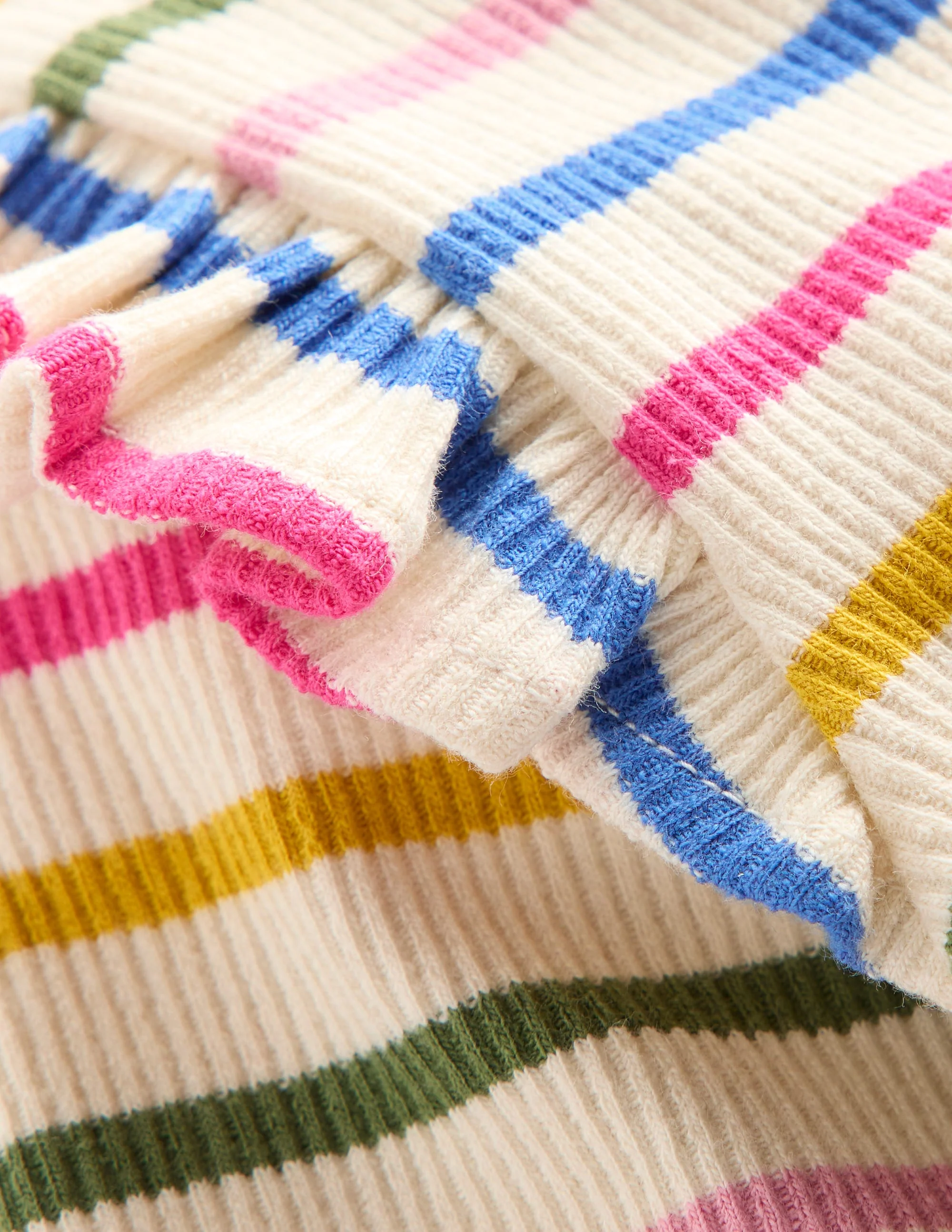 Ribbed Jersey Play Set-Multi Stripe - Image 2