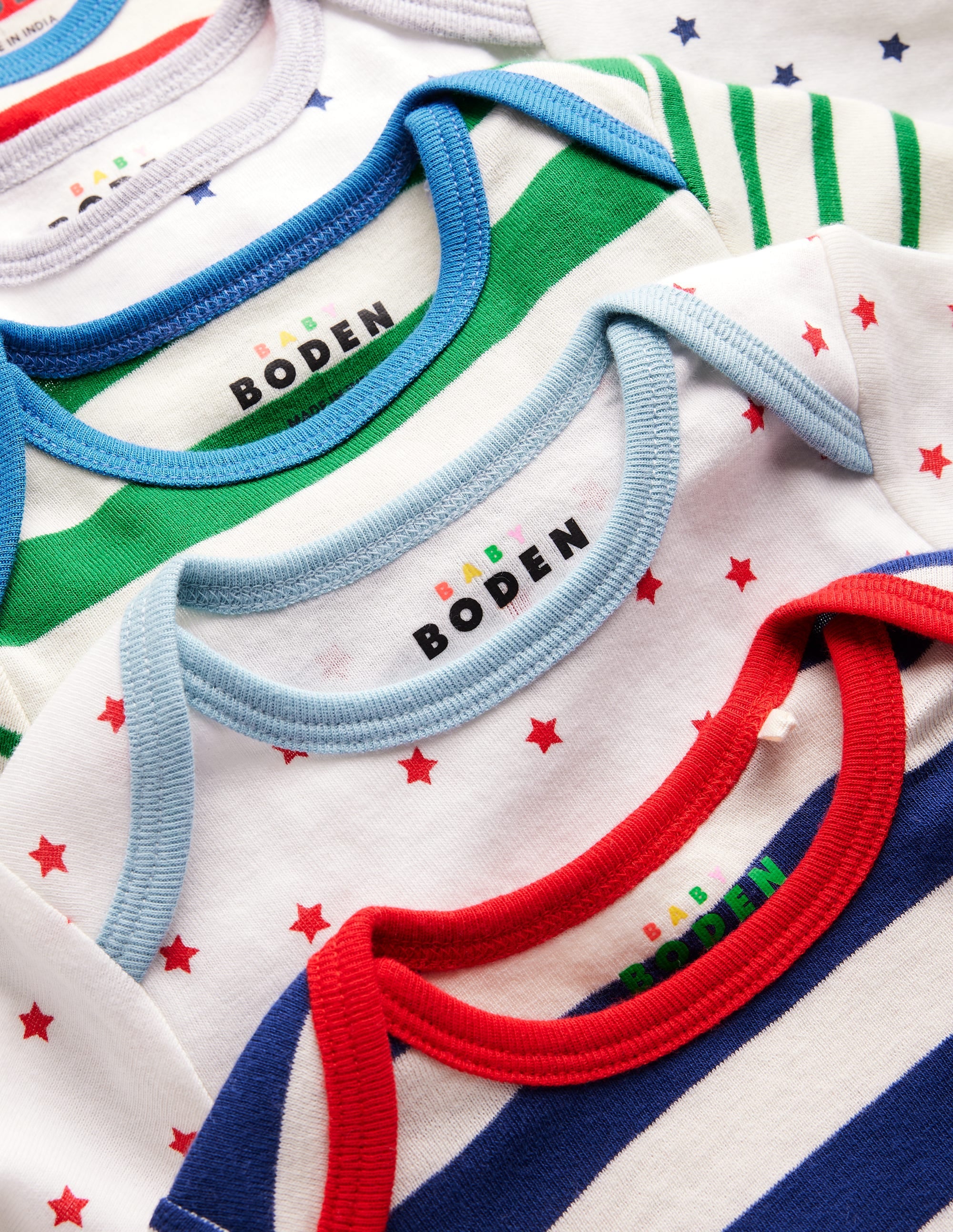 Striped 5 Pack Bodies-Multi Stripe - Image 3