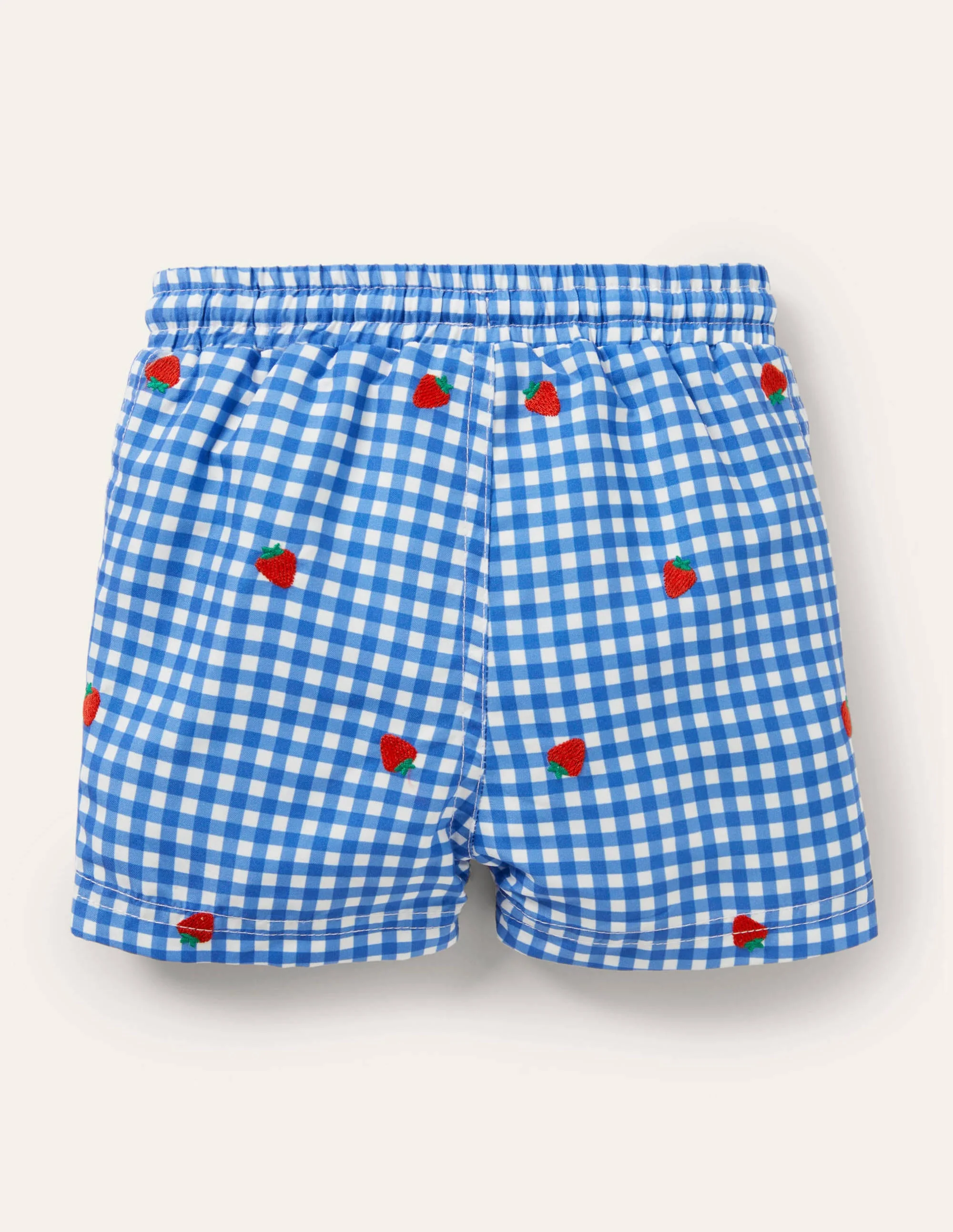 Swim Trunks-Elizabethan Blue Gingham - Image 2