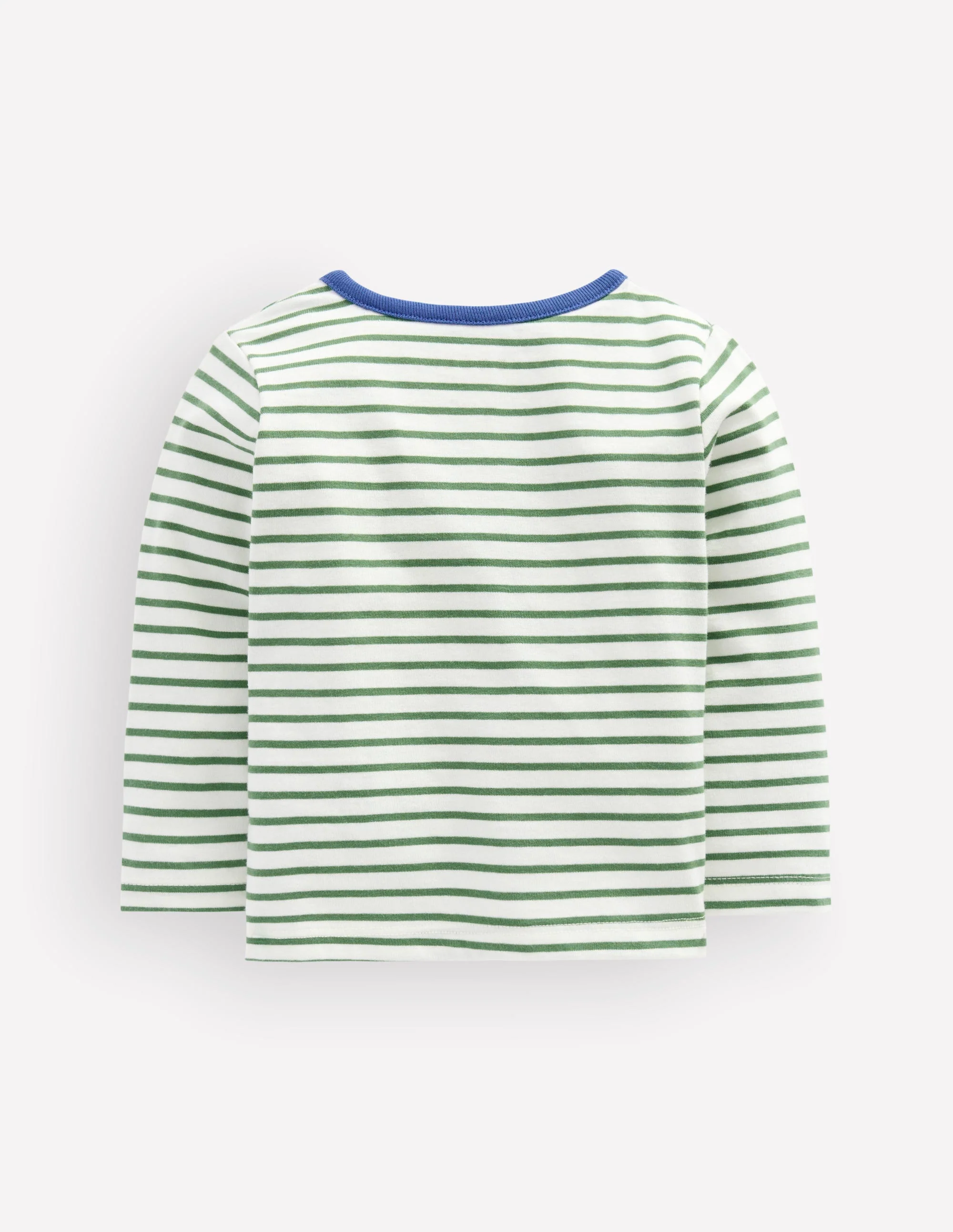 Twin Pack Cotton T-Shirt-Multi Stripe - Image 2