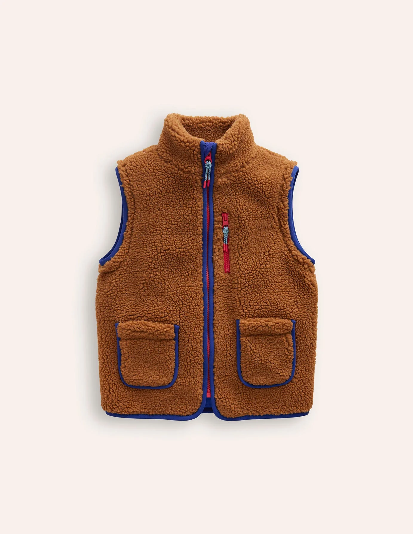 2-in-1 Borg Jacket-Butterscotch Brown Borg - Image 5
