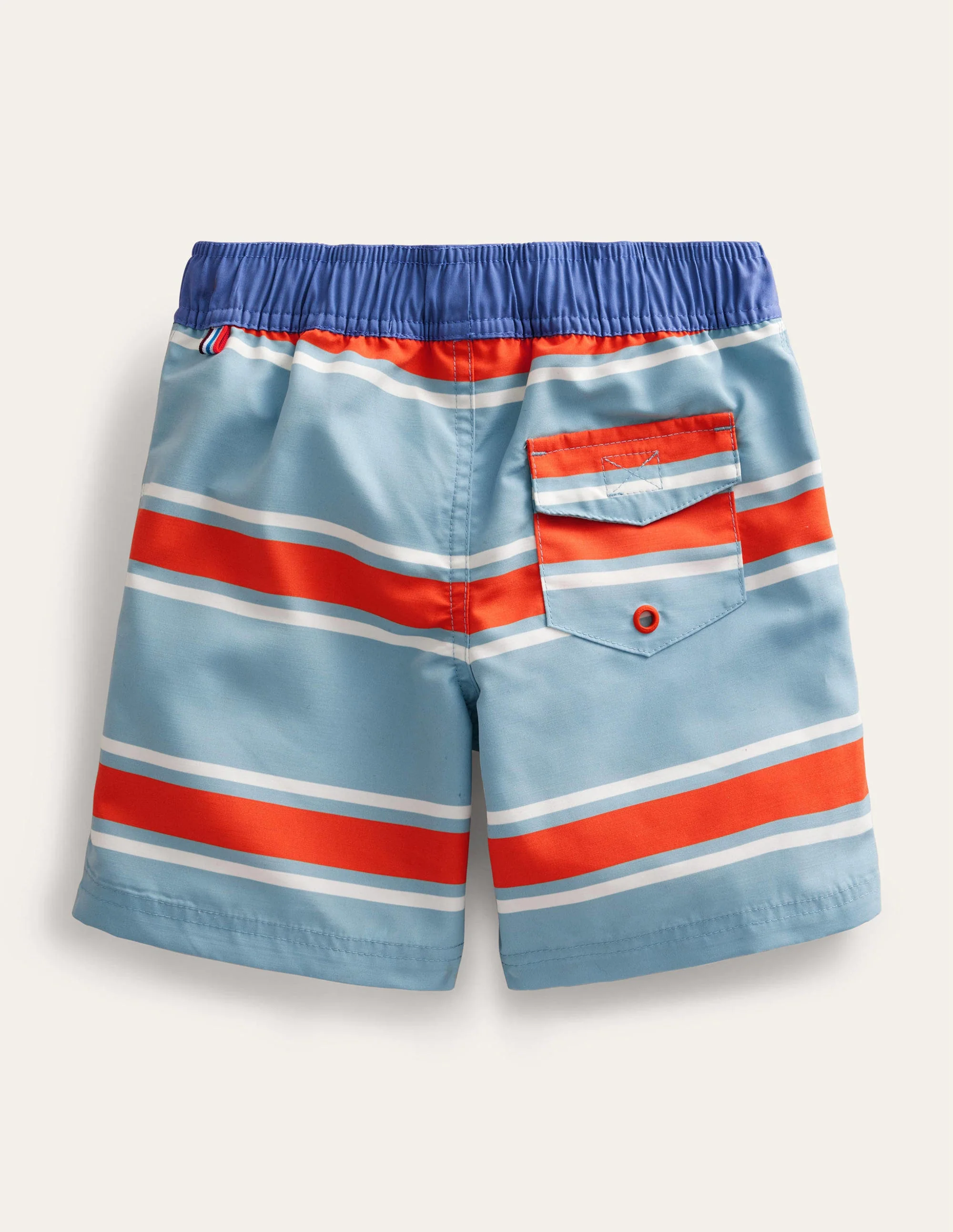 Board Shorts-Tourmaline, Fire Opal Stripe - Image 2
