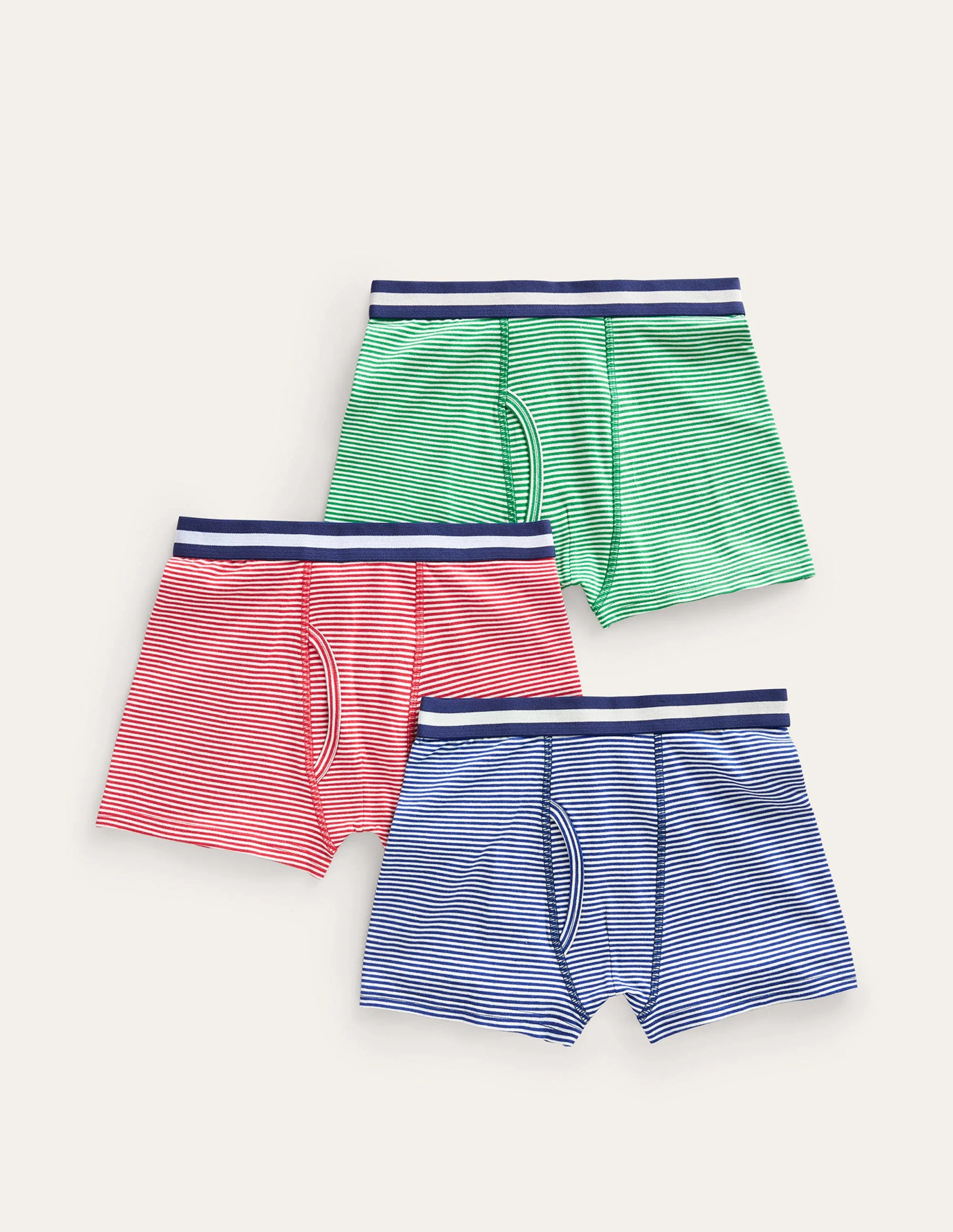 Boxers 3 Pack-Multi Fine Stripe