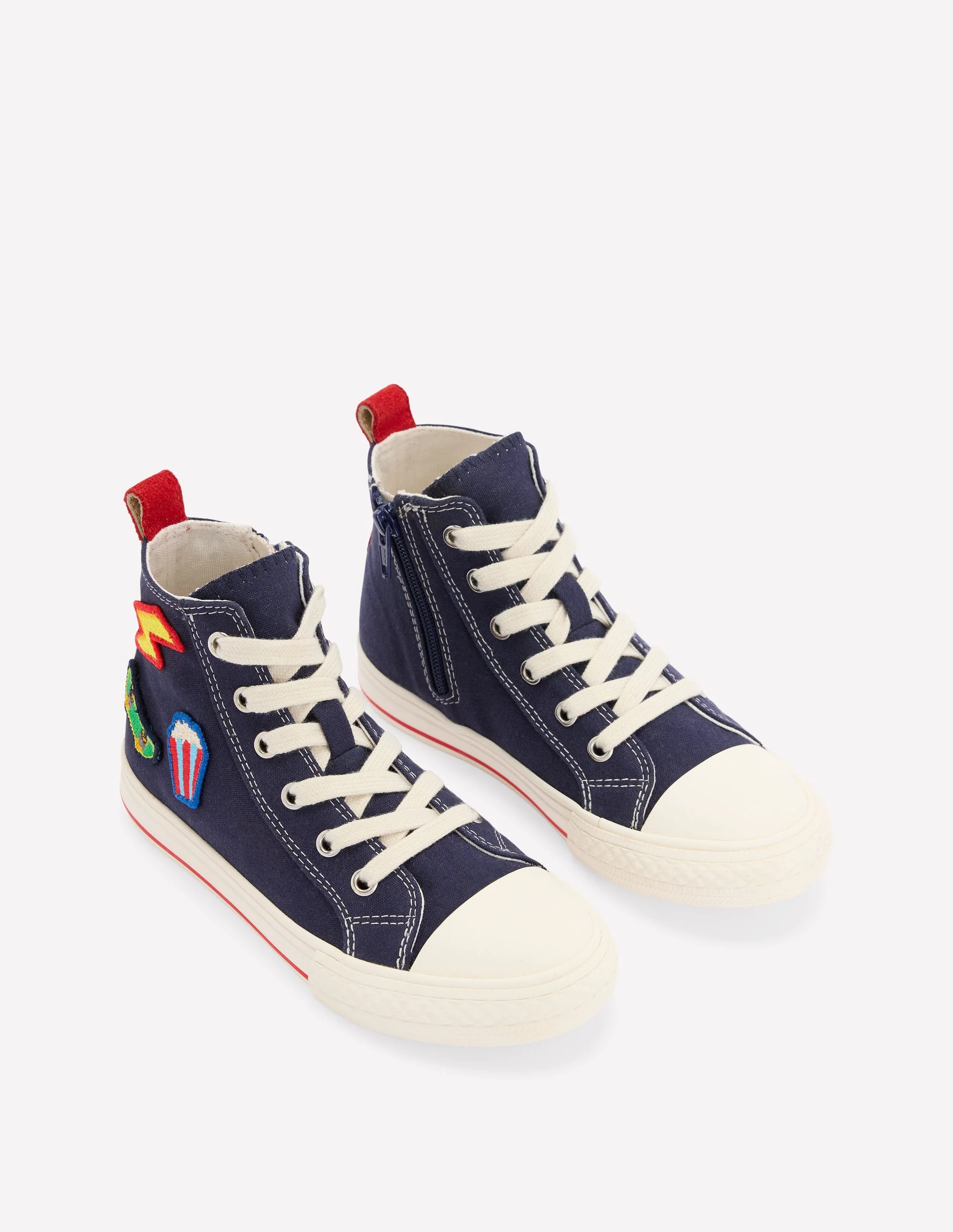 Canvas High Tops-Novelty Patches - Image 2