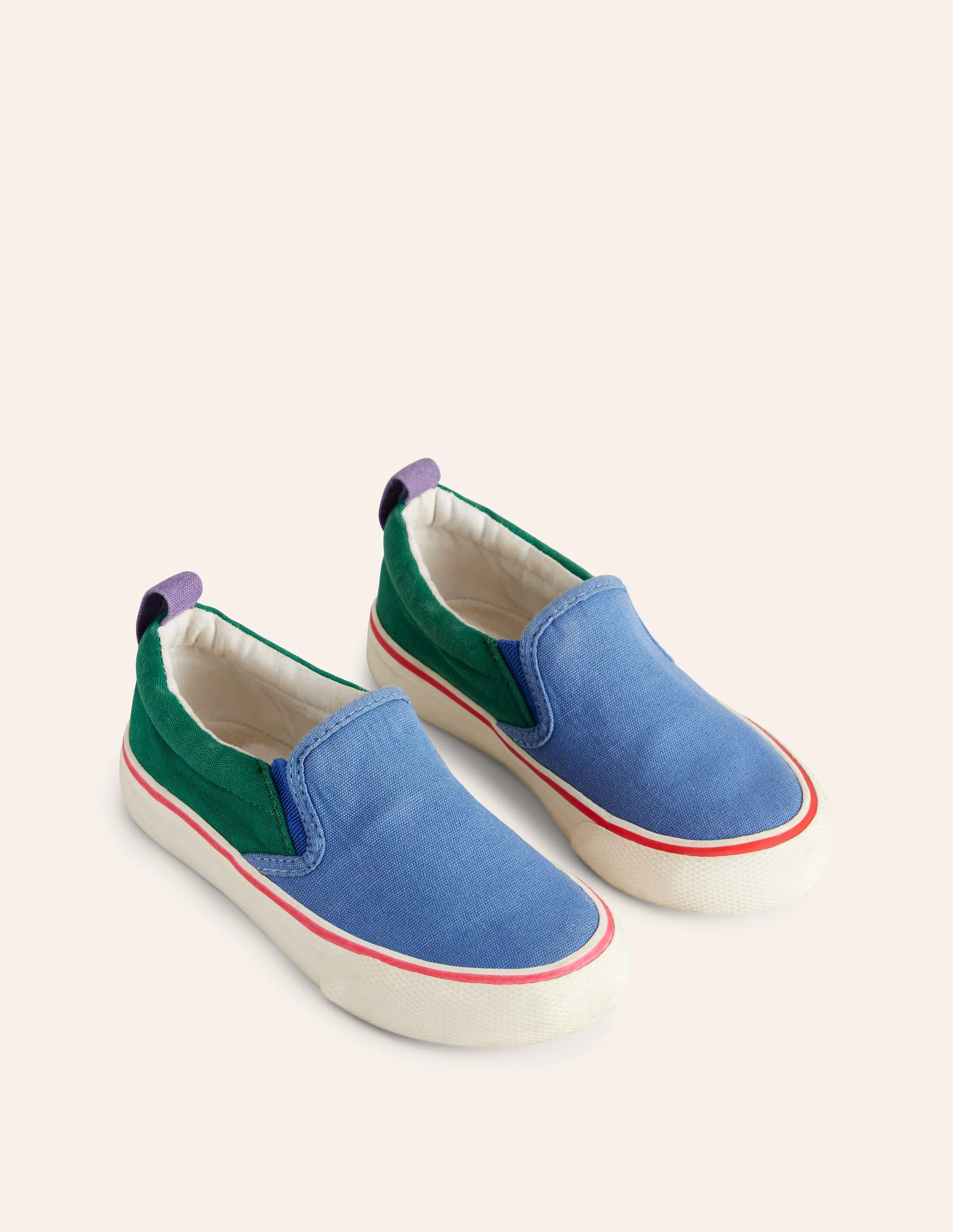 Canvas Slip-Ons-Multi - Image 2