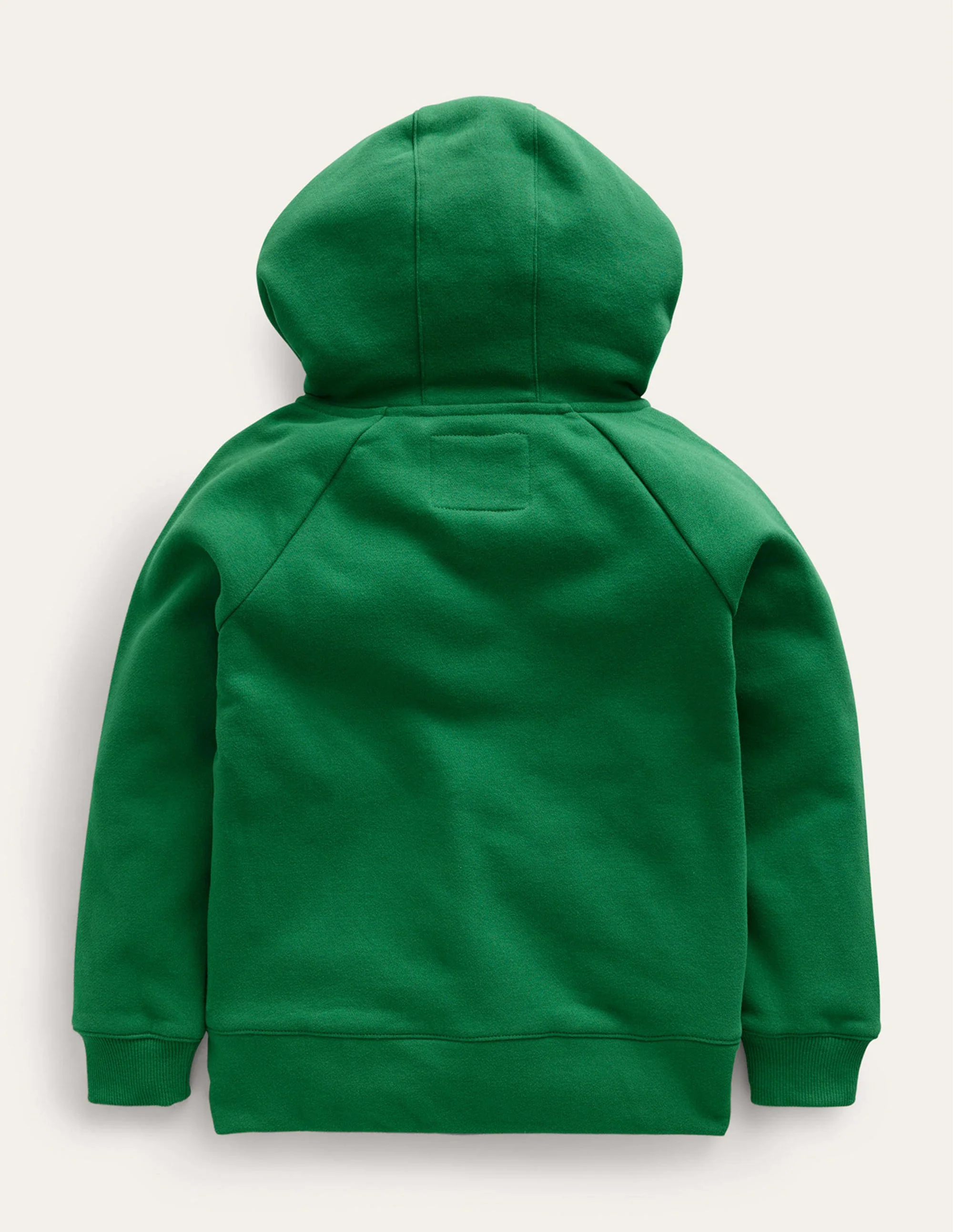 Checked Hoodie-Deep Green - Image 2