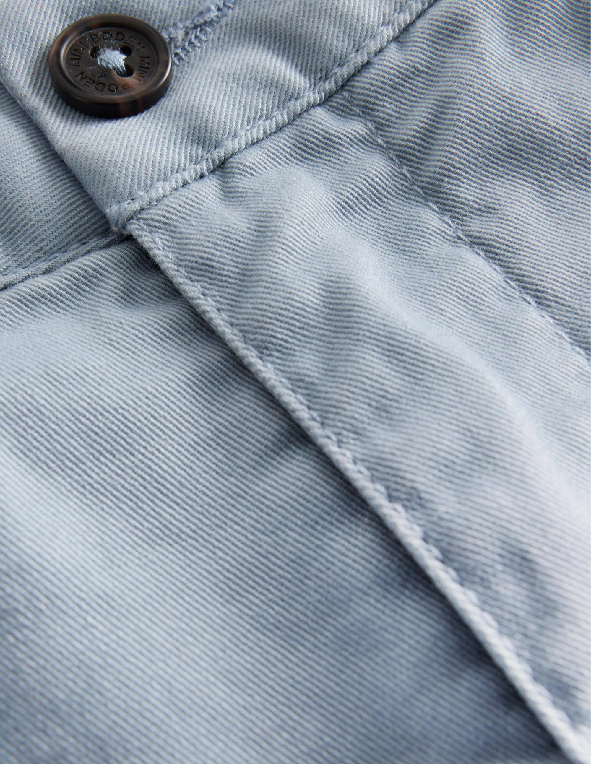 Chino Stretch Pants-Pebble Blue - Image 3