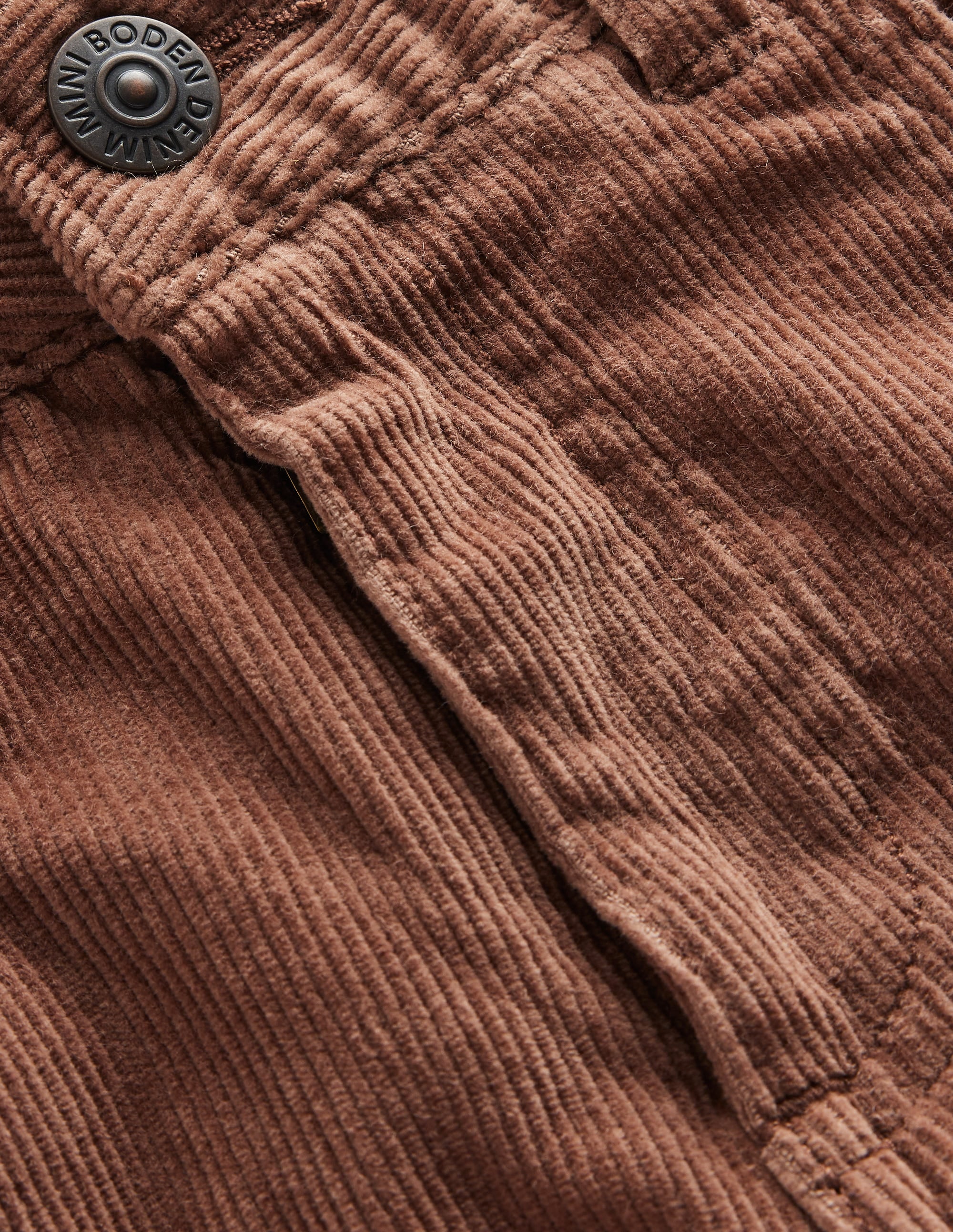 Classic Cord Pants-Chestnut - Image 3