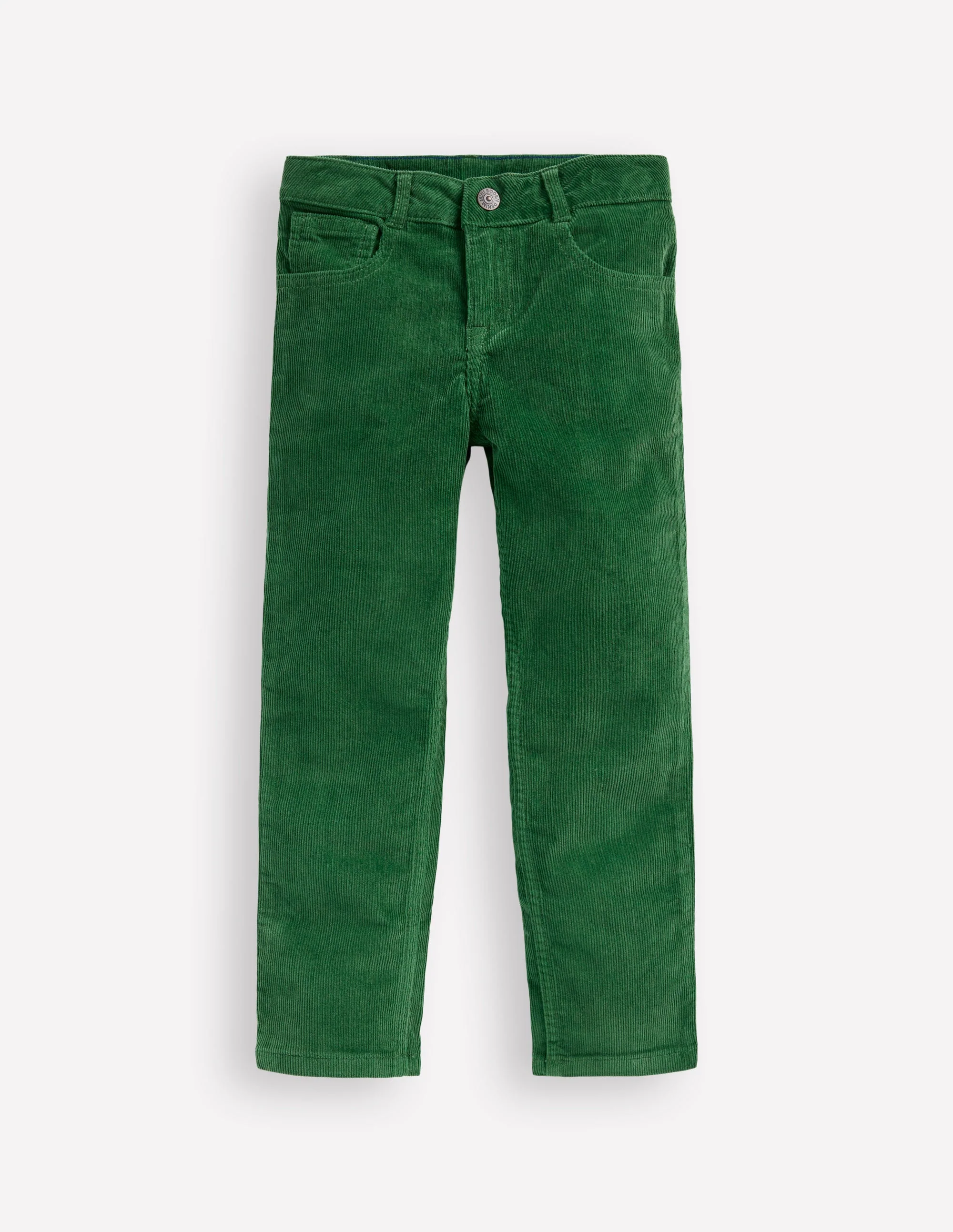 Classic Cord Pants-Pine Green
