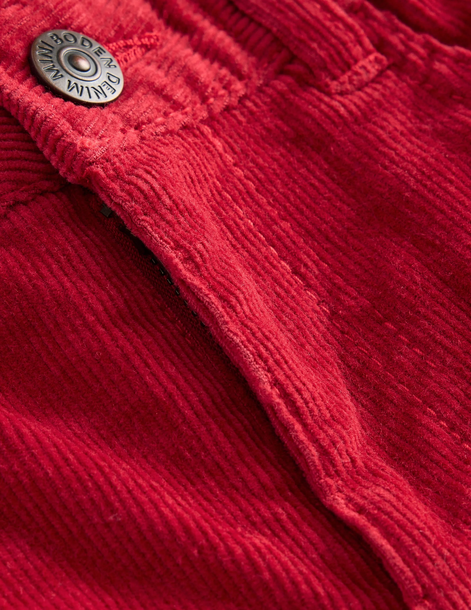 Classic Cord Pants-Rockabilly Red - Image 3
