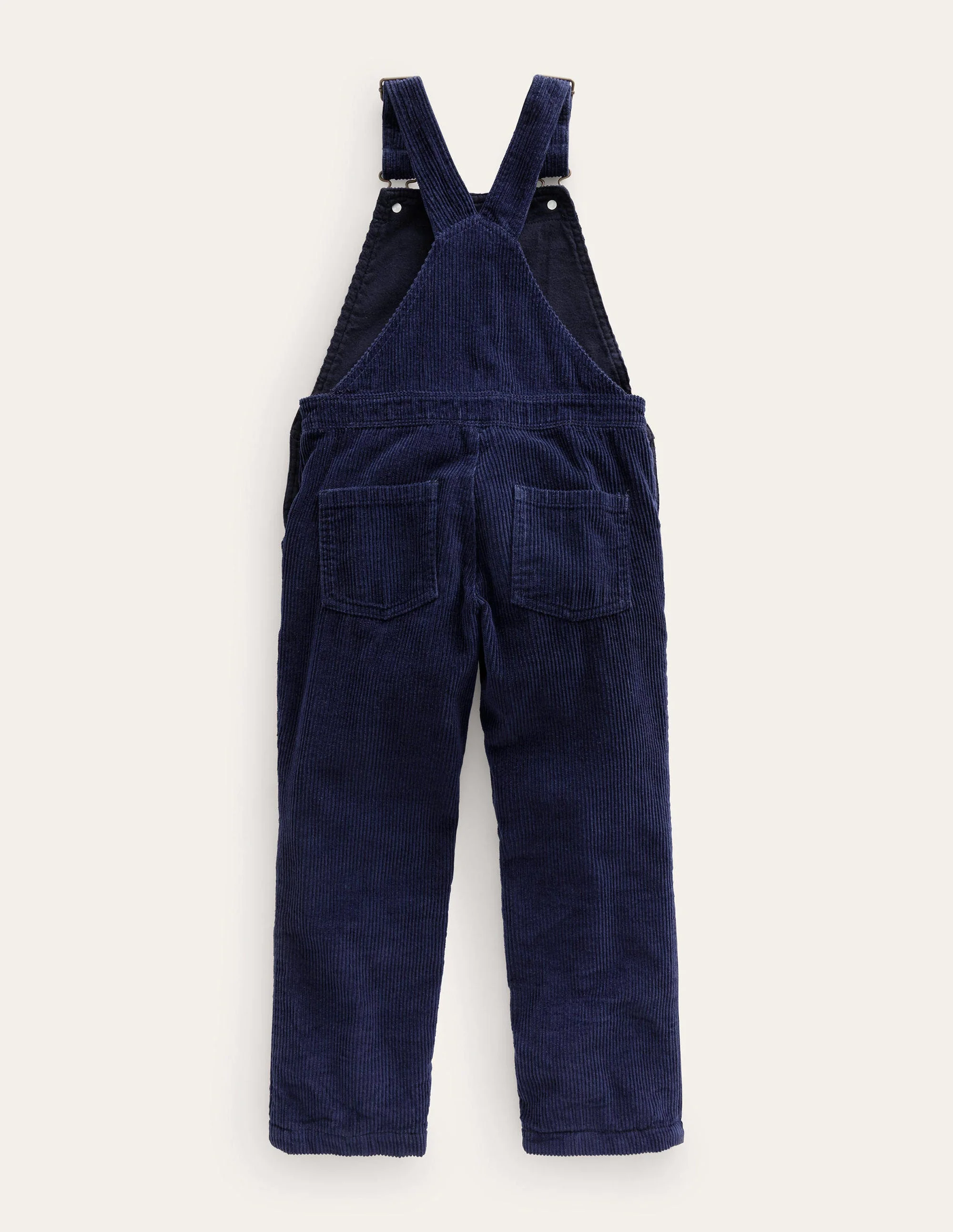 Cord Utility Overalls-College Navy - Image 3
