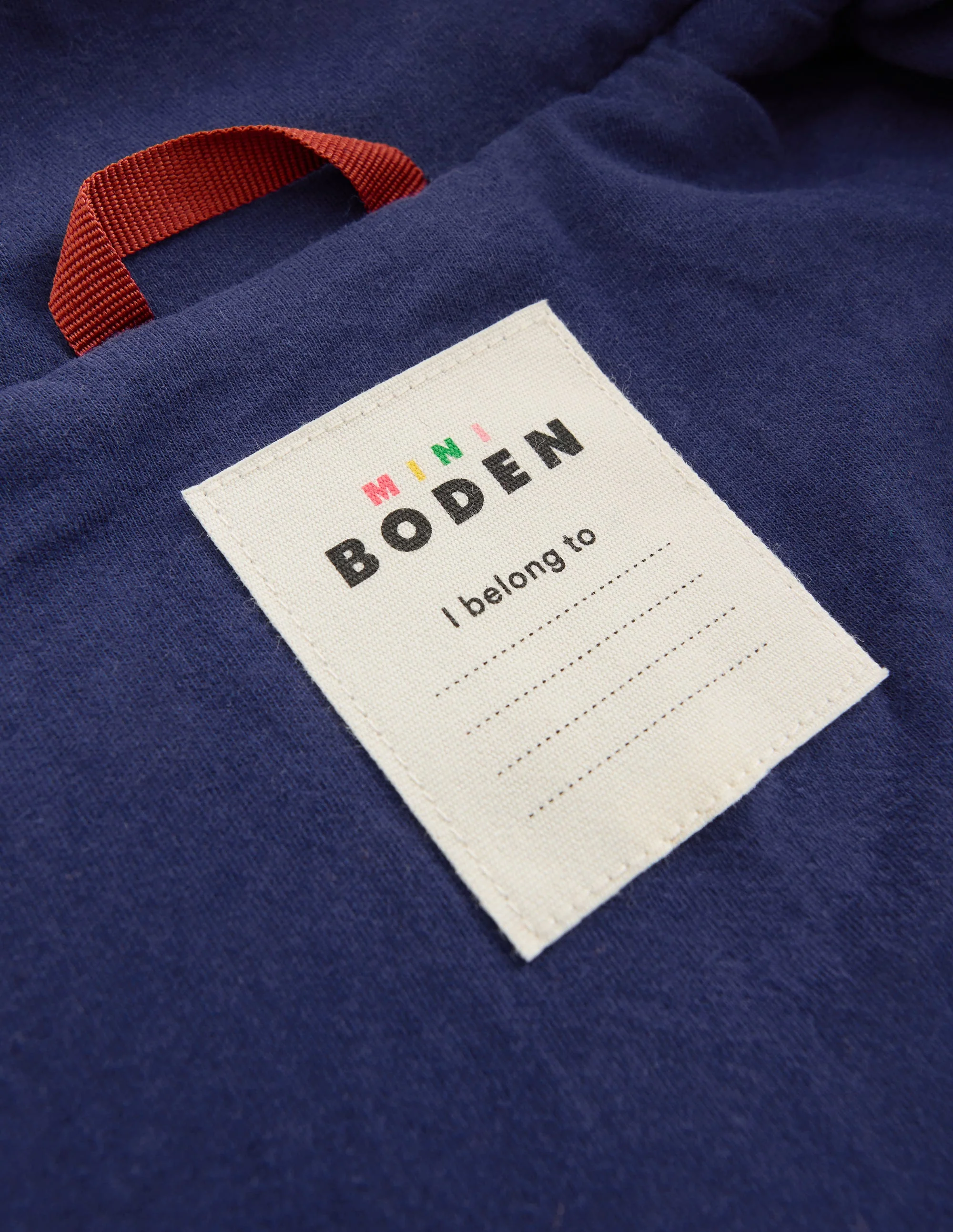 Cosy Borg Jacket-College Navy Space - Image 4