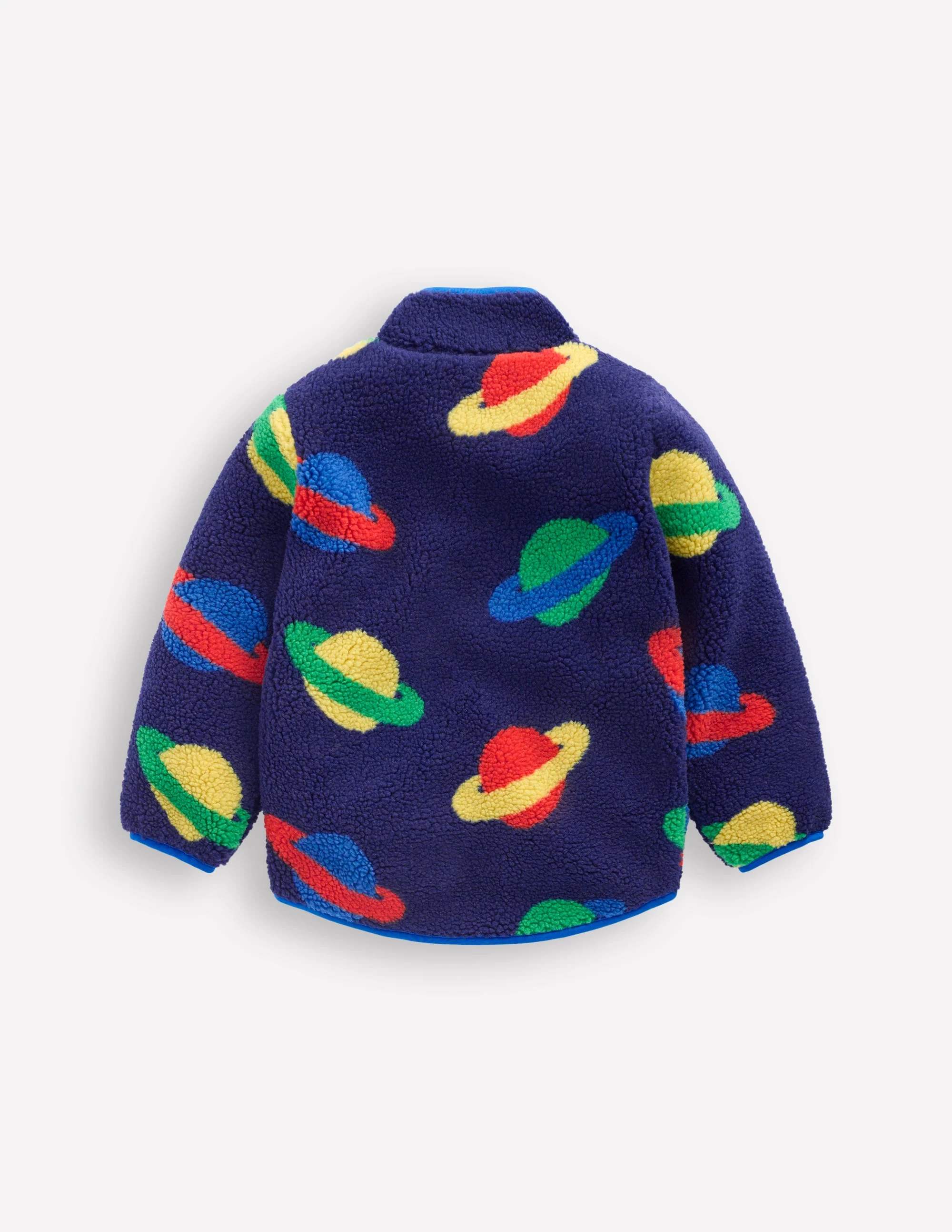 Cosy Borg Jacket-Twilight Blue Planets - Image 2