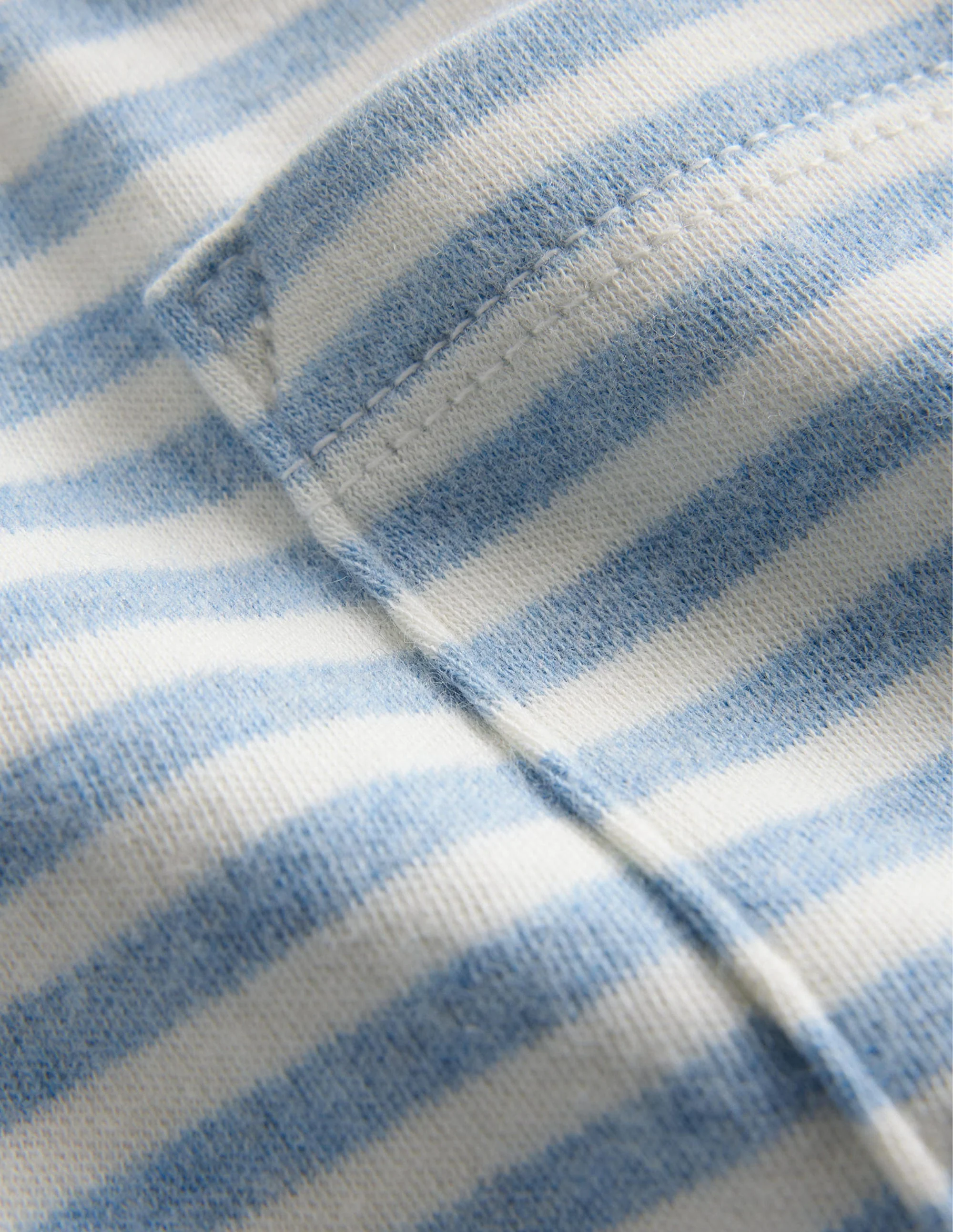 Cosy Brushed Top-Duck Egg Blue/Ivory - Image 3