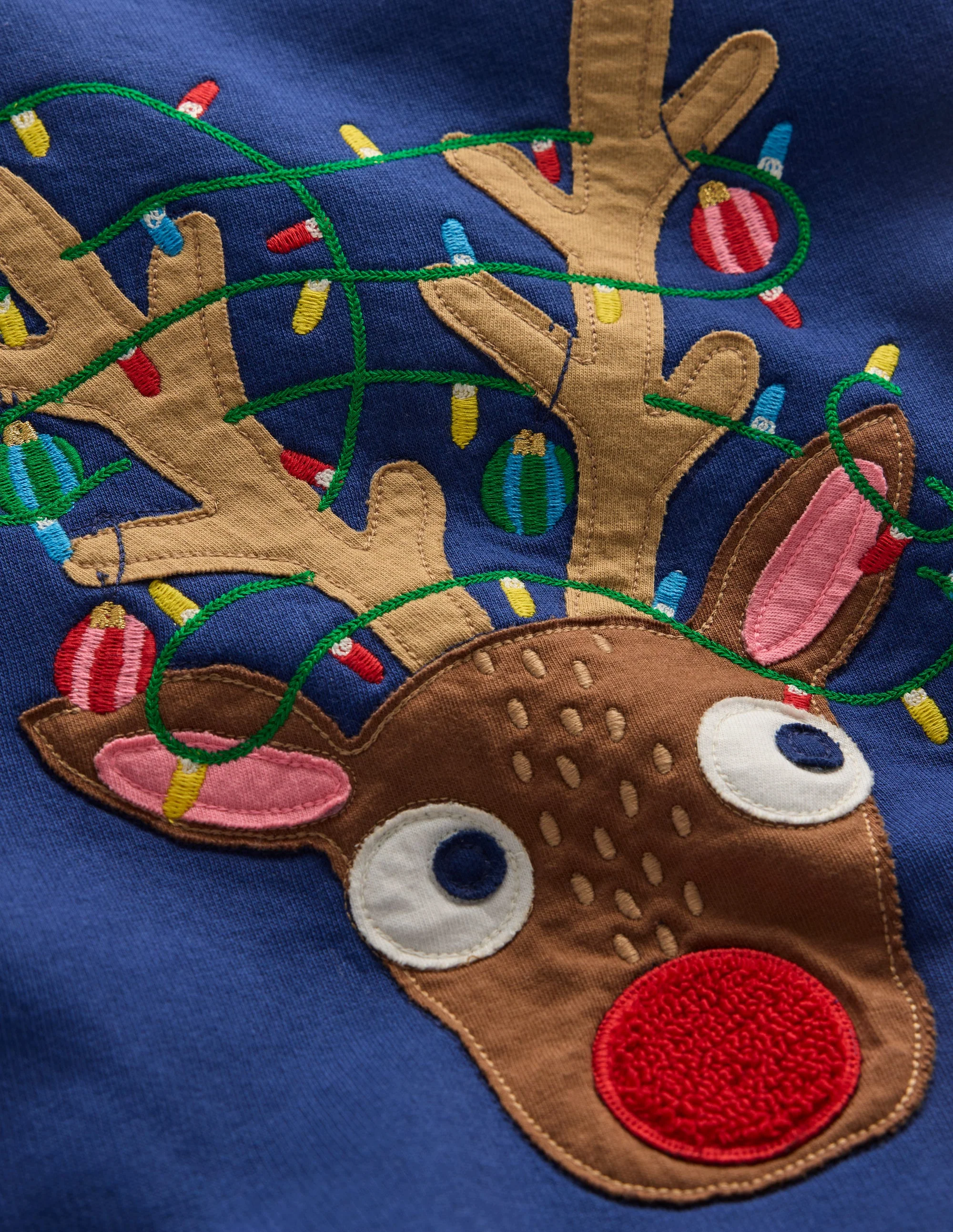 Cosy Festive Sweatshirt-Reindeer - Image 3