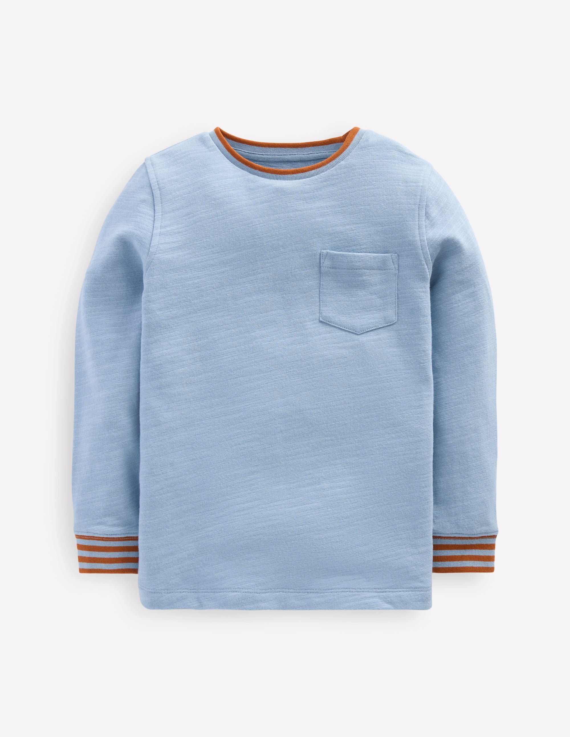 Cosy Mid-weight T-shirt-Glacier Blue - Image 4