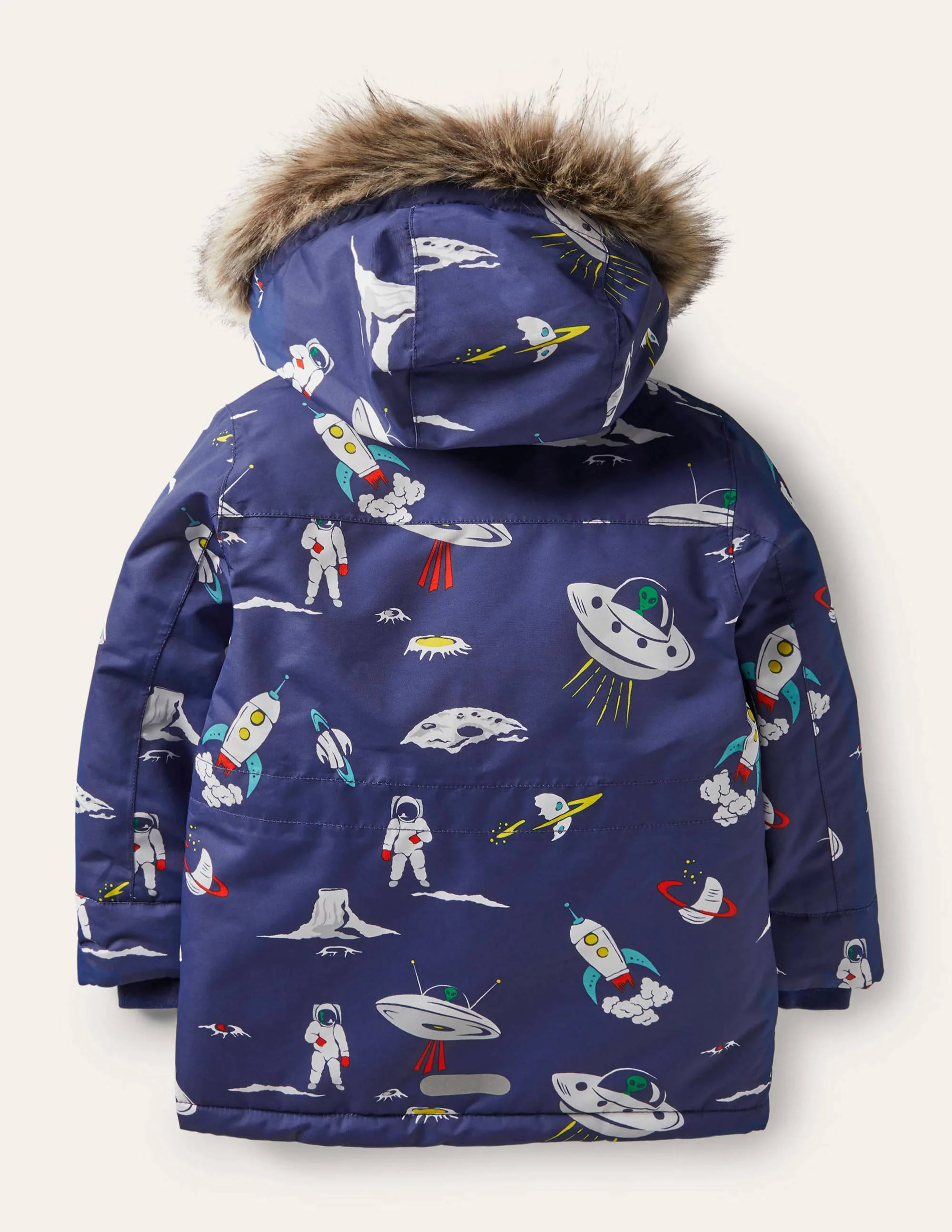 Cosy Waterproof Parka-Starboard Blue Space - Image 2