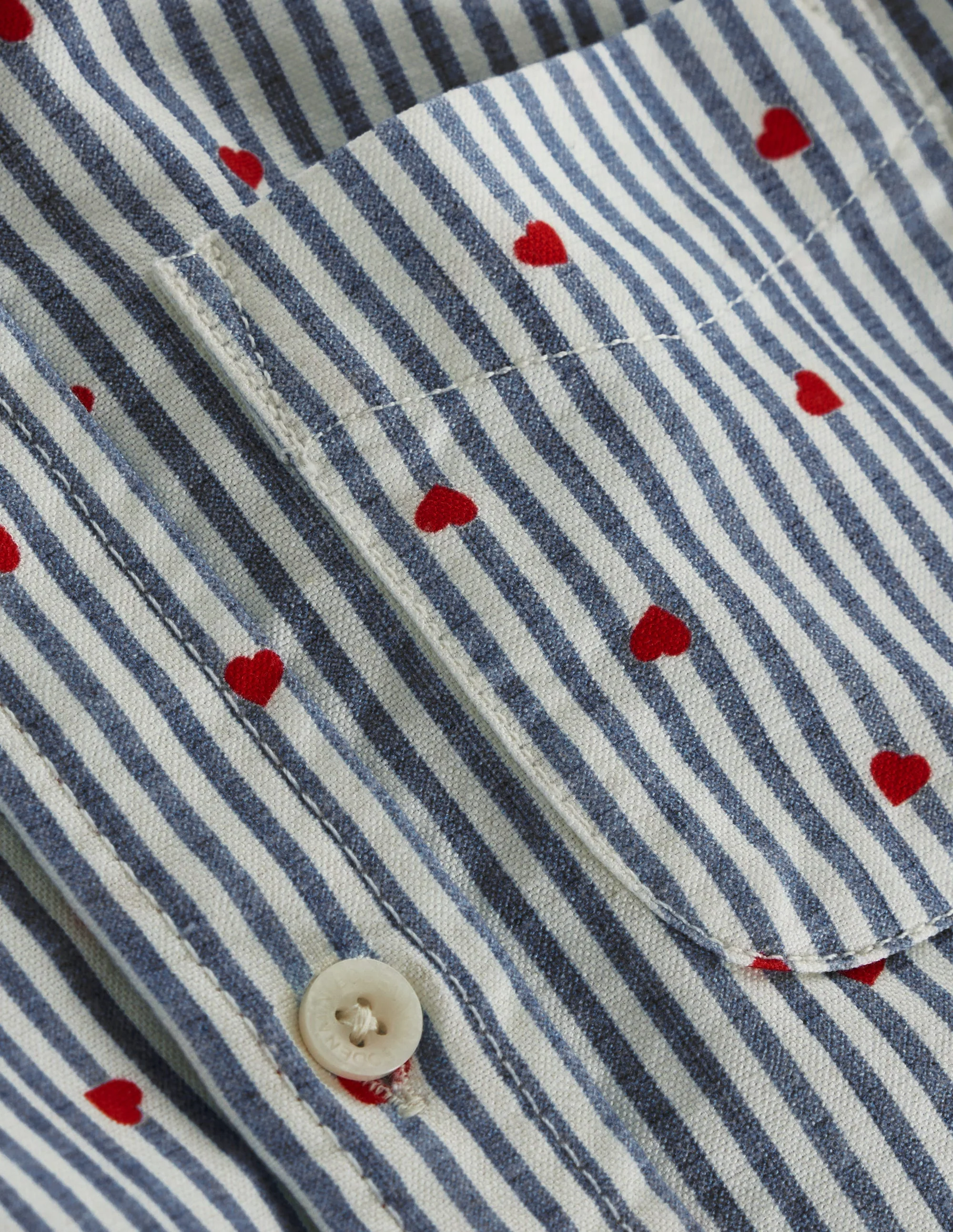 Cotton Shirt-Blue Gingham - Image 3