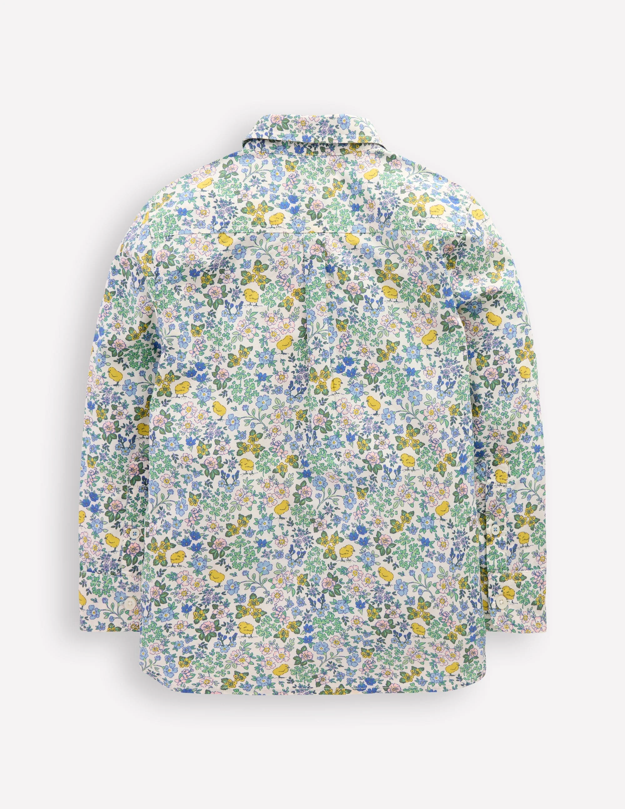 Cotton Shirt-Easter Chick Floral - Image 2