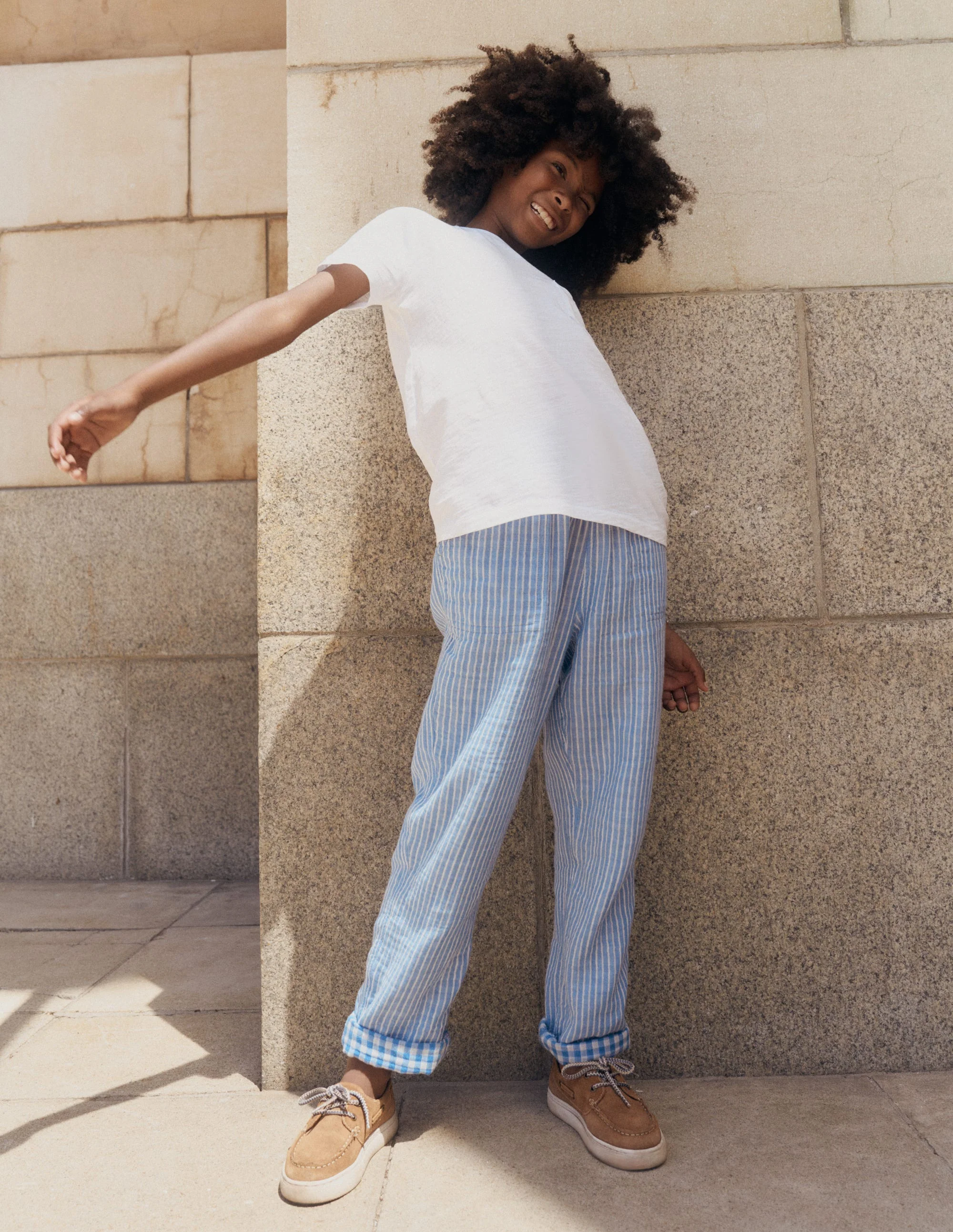 Double Cloth Summer Trouser-Stripes - Image 5