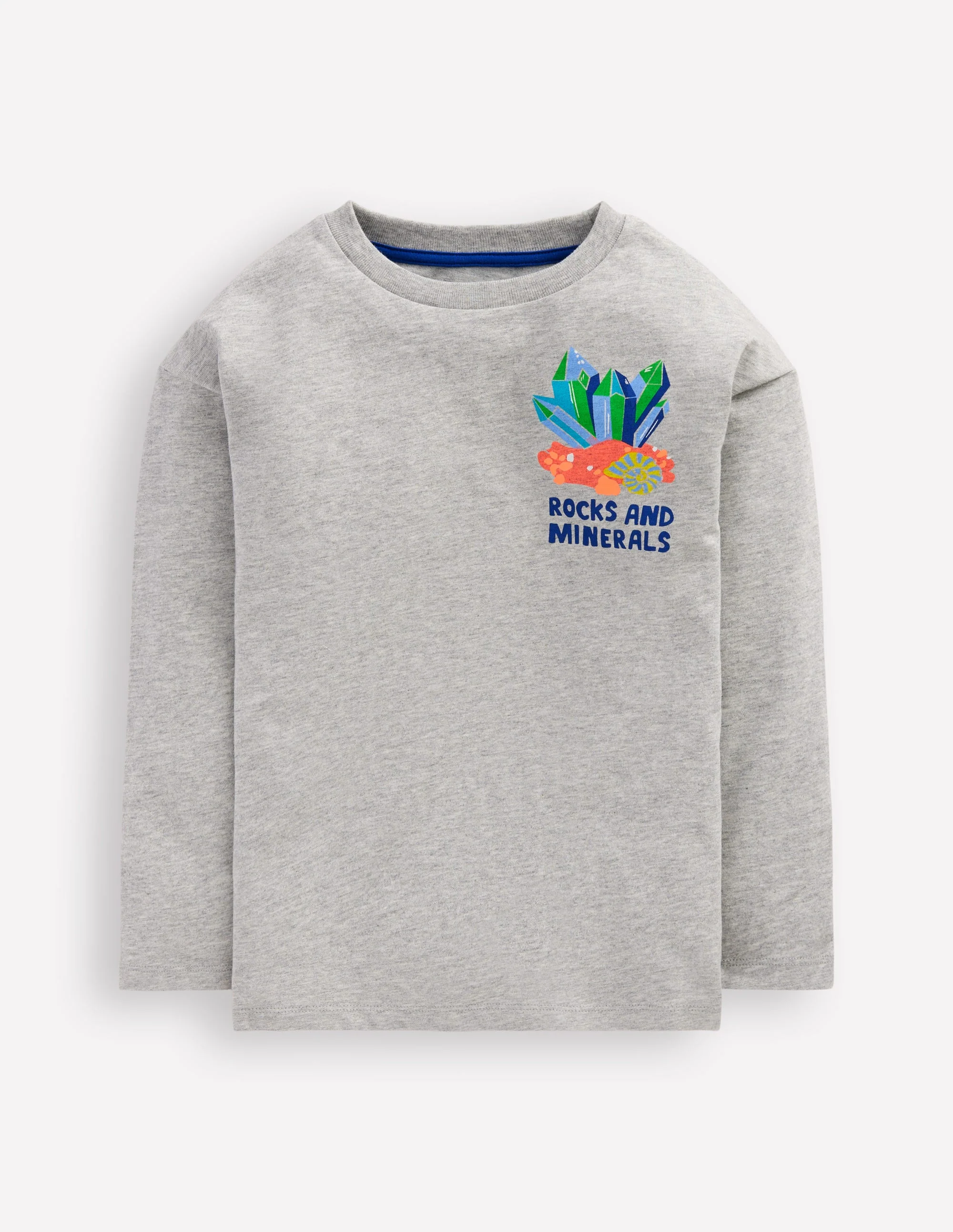 Educational T-Shirt-Grey Marl Gemstones