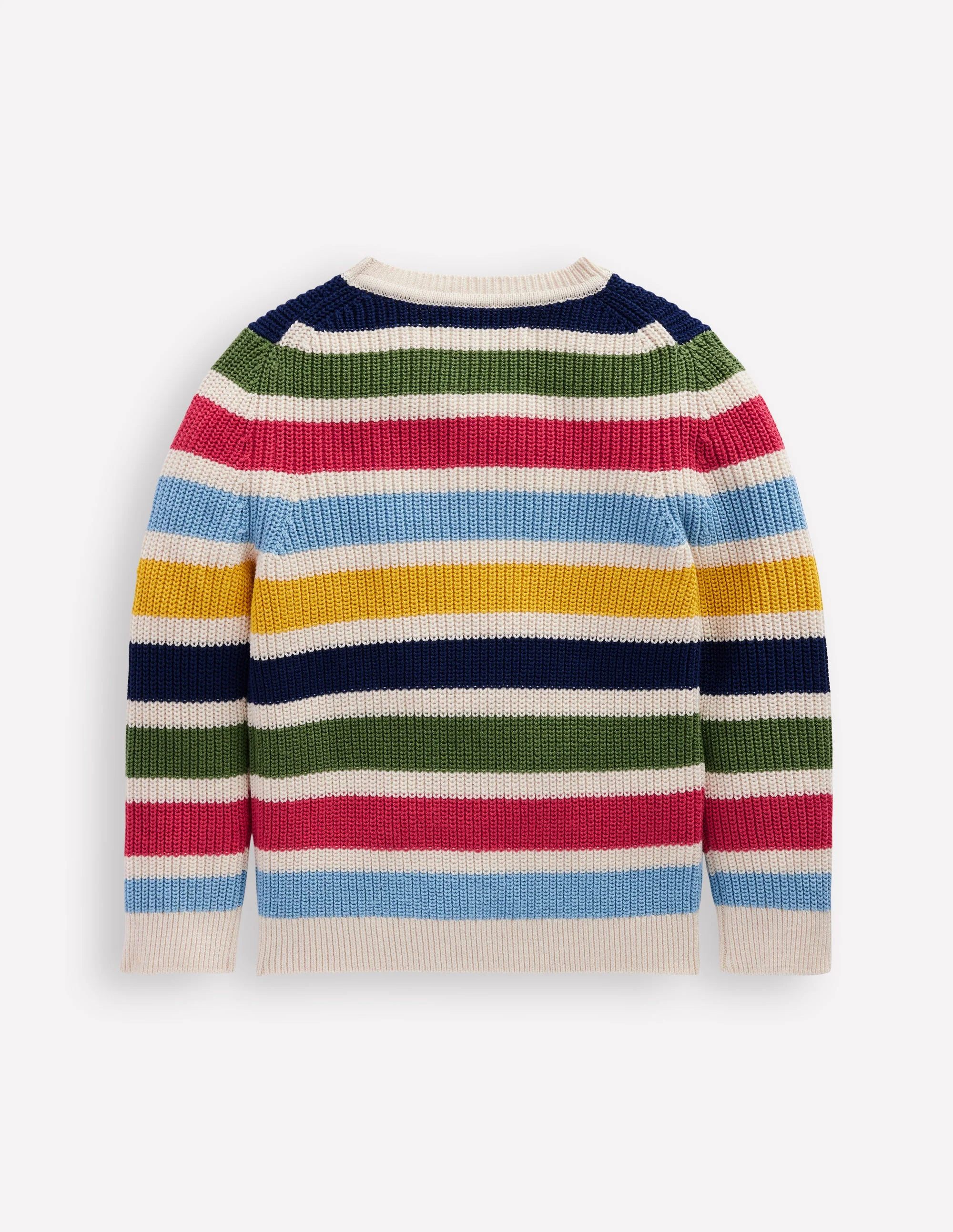 Everyday Cotton Sweater-Multi Stripe - Image 2