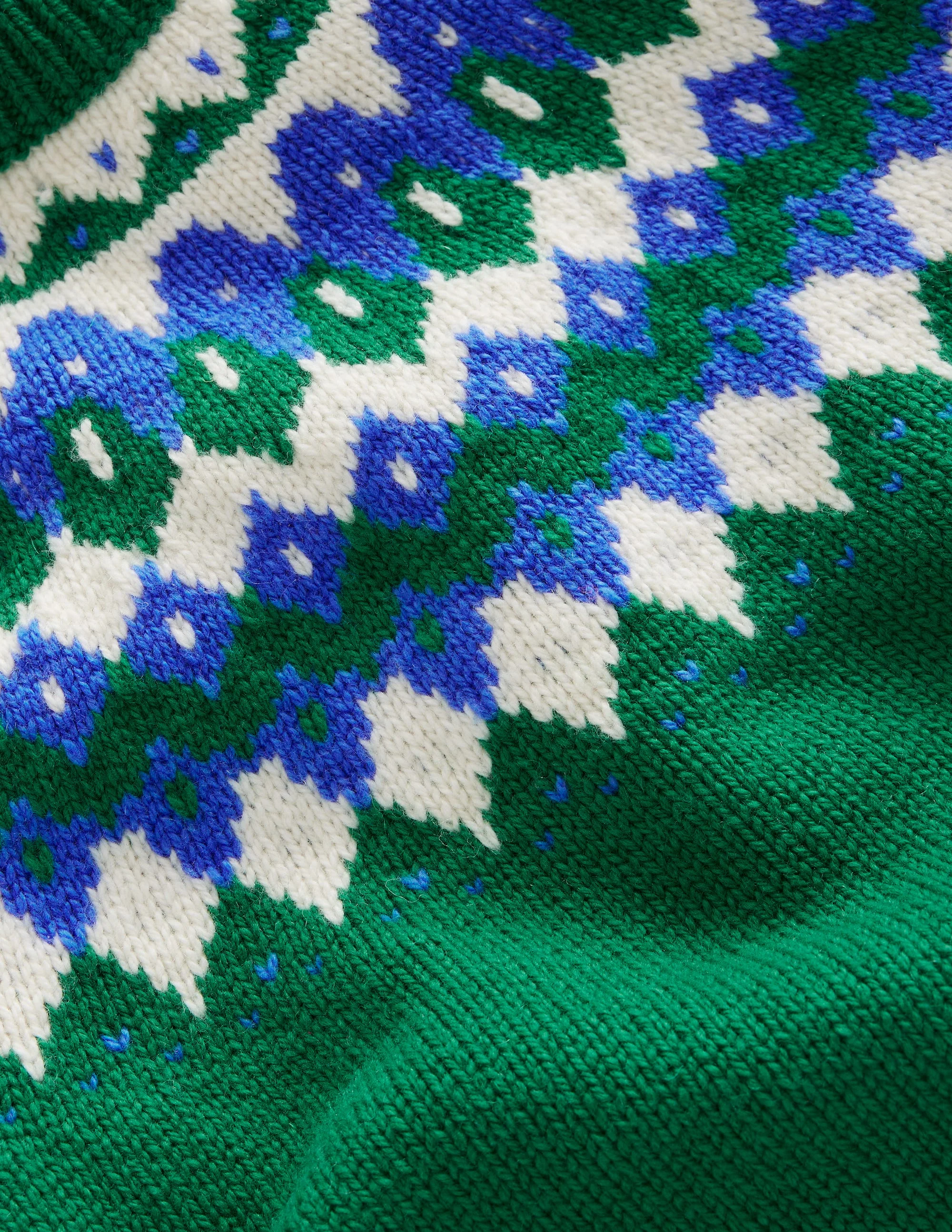 Fair Isle Sweater-Ivy Green - Image 5