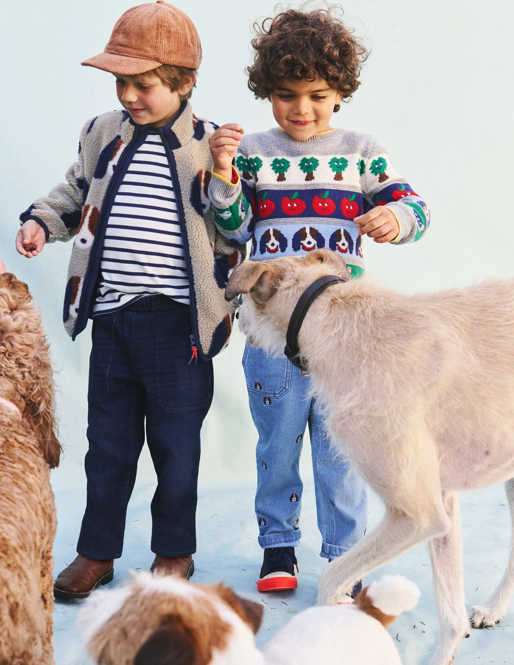 Fair Isle Sweater-Multi Animals - Image 5