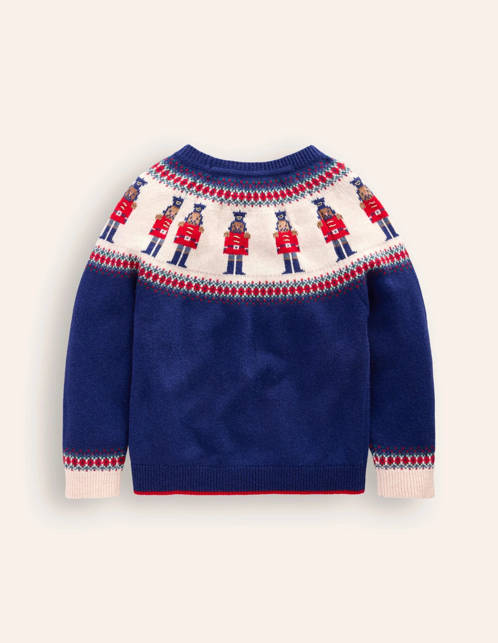 Fair Isle Sweater-Navy Nutcrackers - Image 3