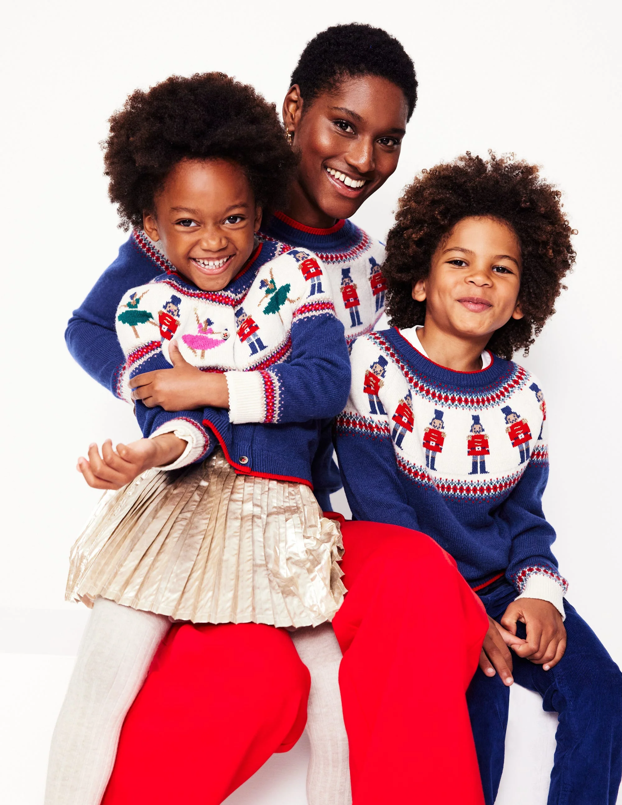Fair Isle Sweater-Navy Nutcrackers - Image 7