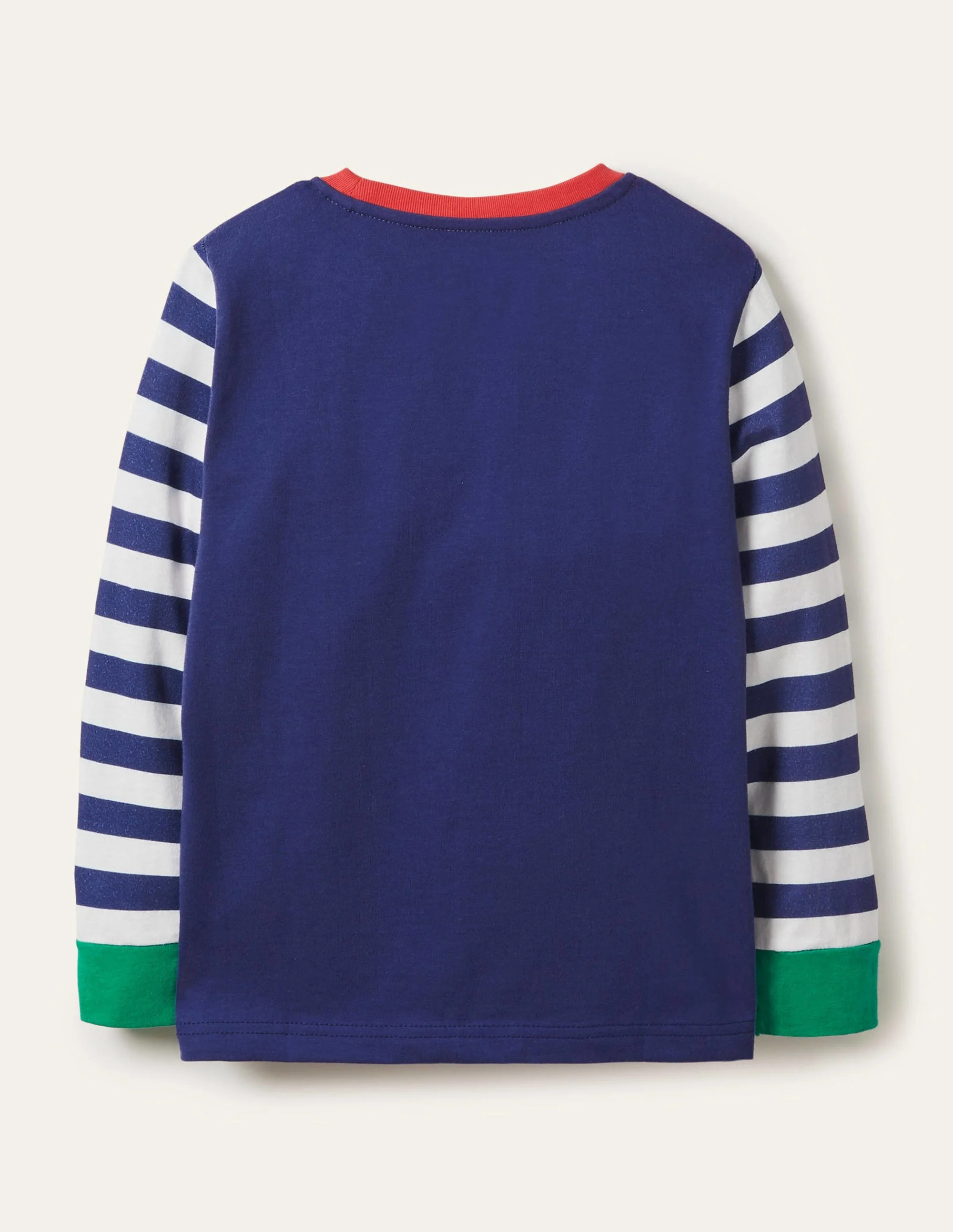 Festive Flipbook T-shirt-Starboard Blue Festive - Image 2