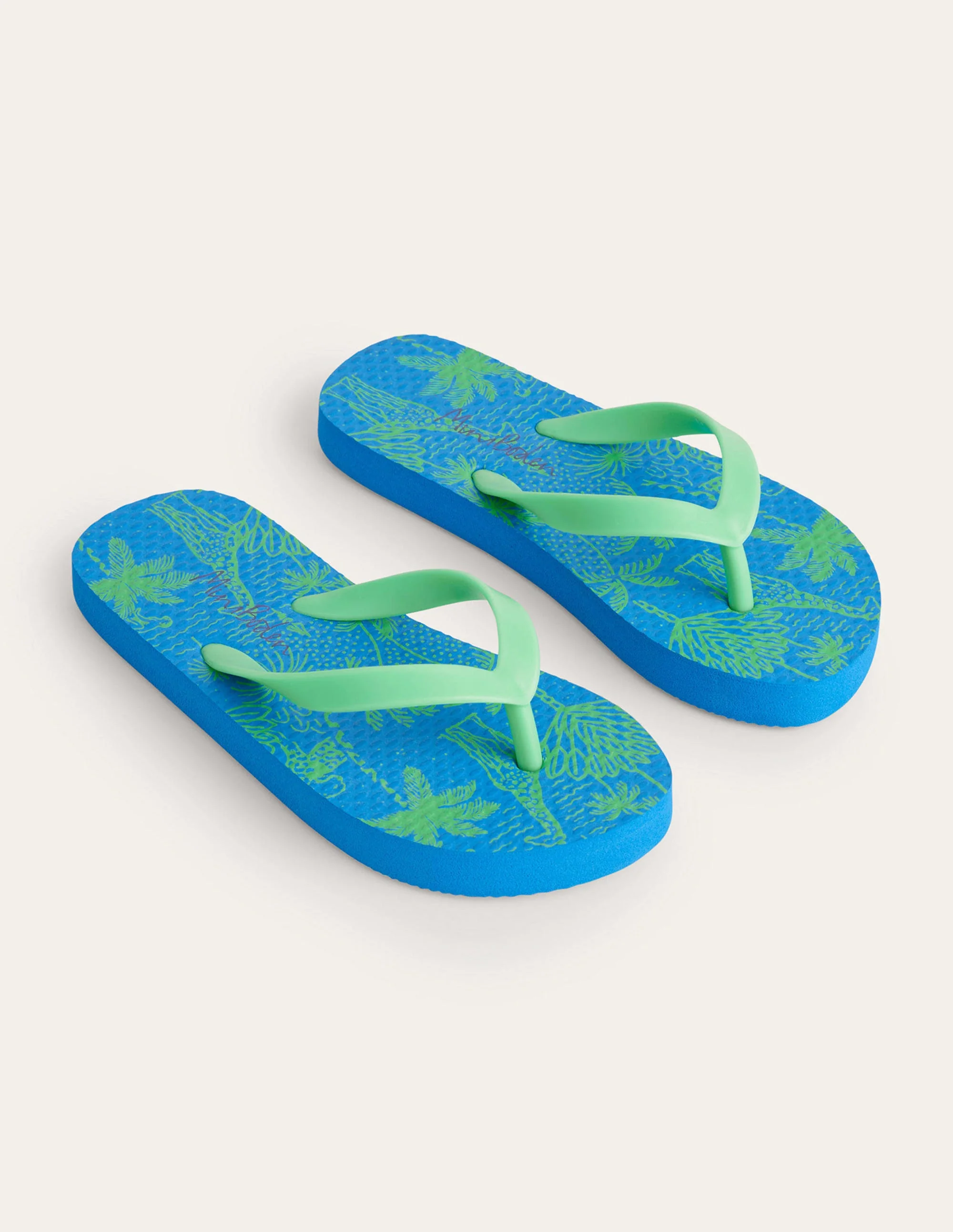 Flip Flops (Boys)-Palm Print - Image 2