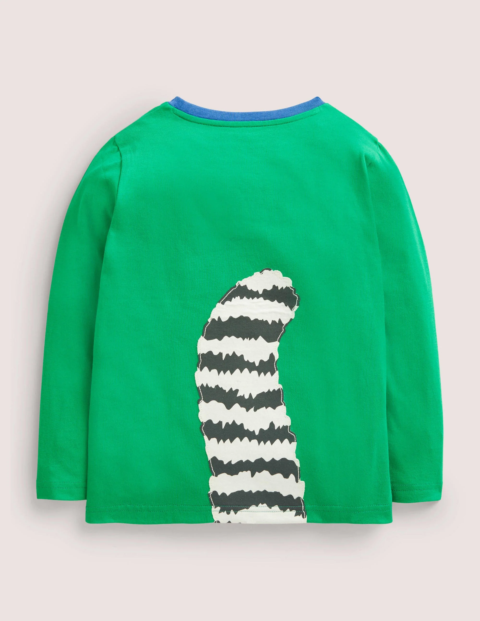 Front & Back Appliqué T-shirt-Highland Green Racoon - Image 2