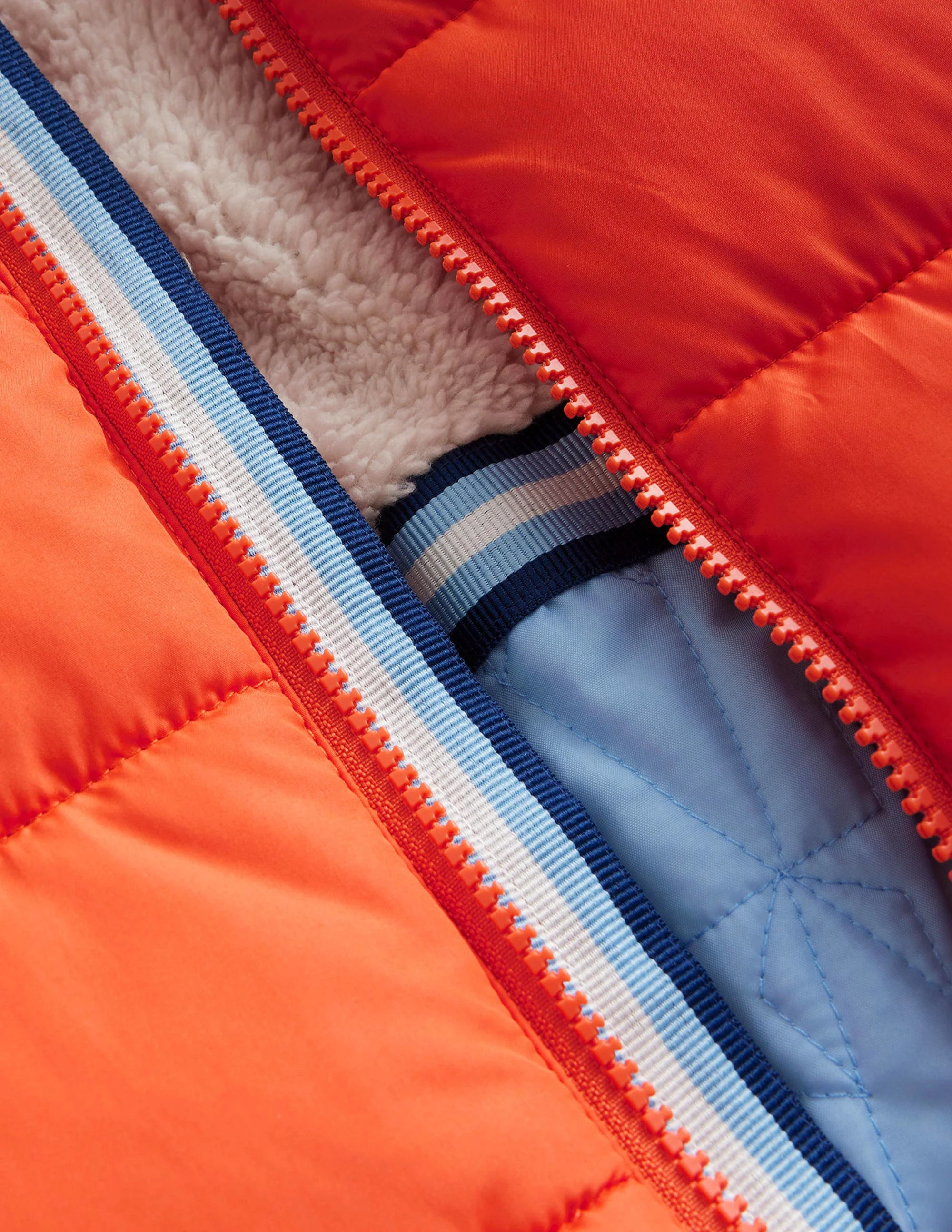 Fun Padded Jacket-Autumn Maple Orange - Image 3