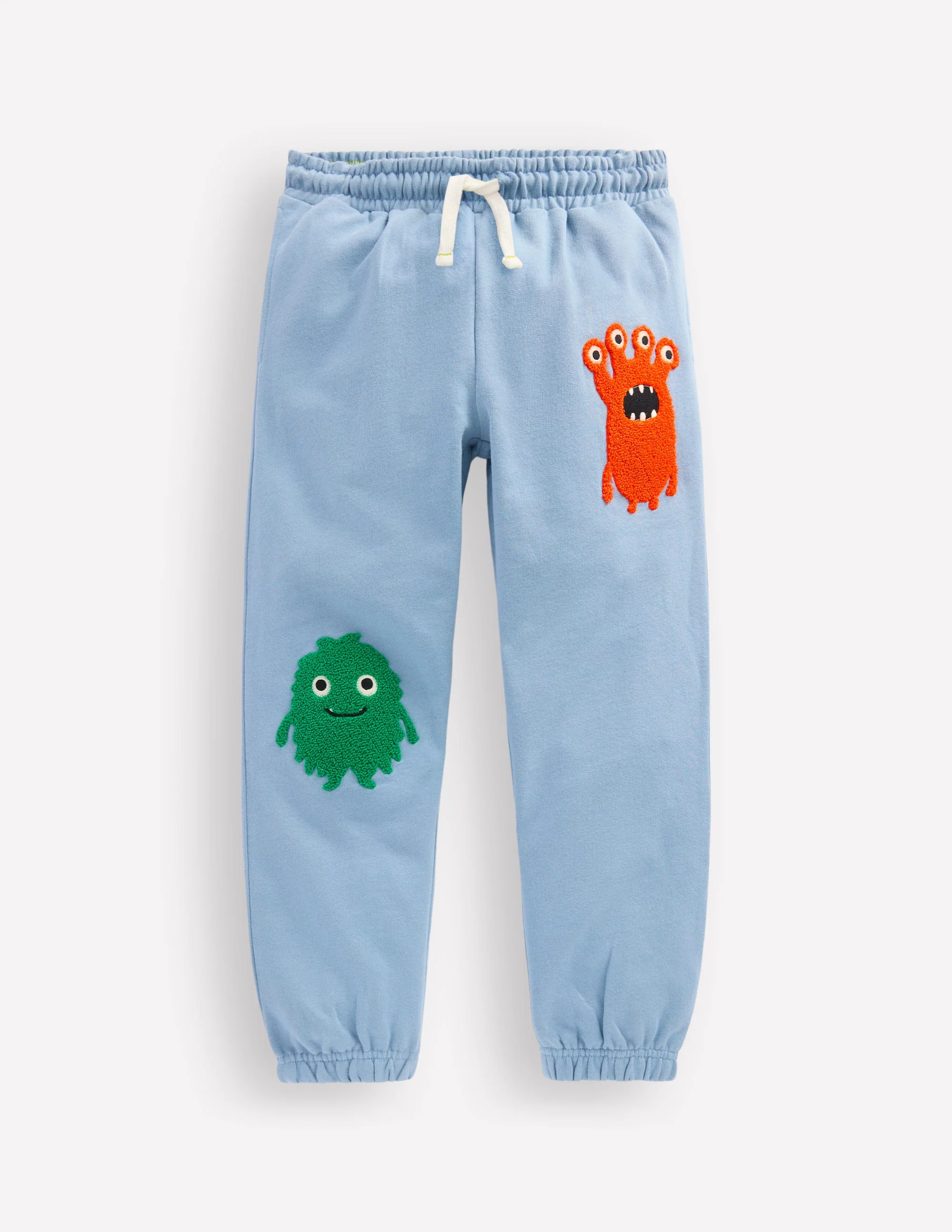 Fun Sweatpants-French Blue Monster Applique - Image 4