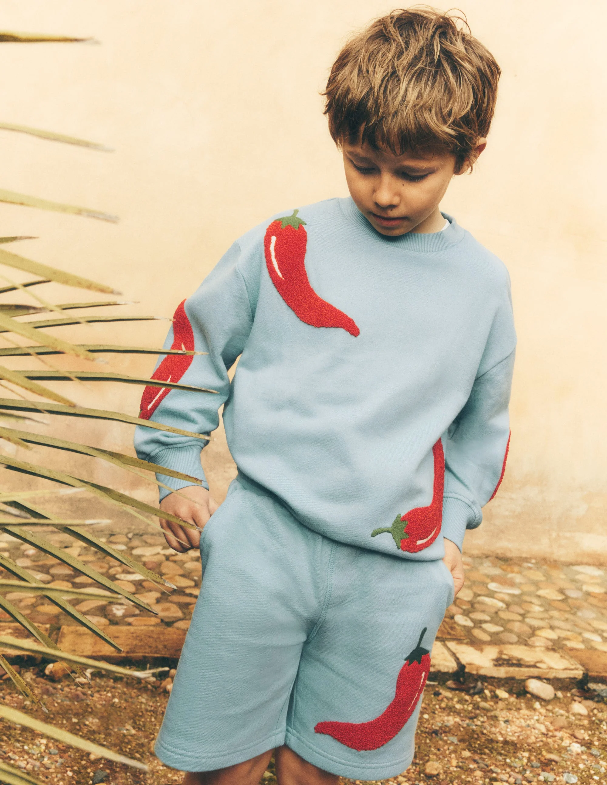 Fun Sweatshirt-Seamist Blue Chillies - Image 4